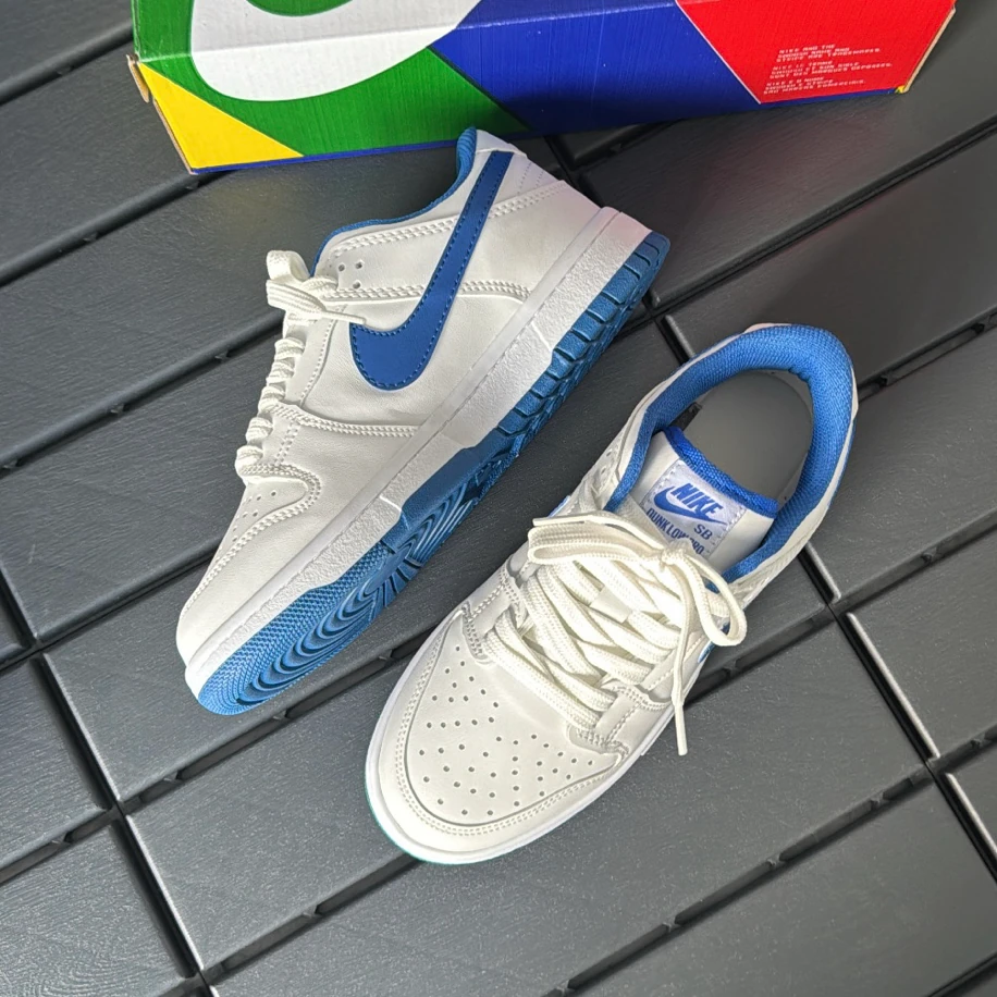 Nike Dunk SB - Beyaz Mavi görsel 2