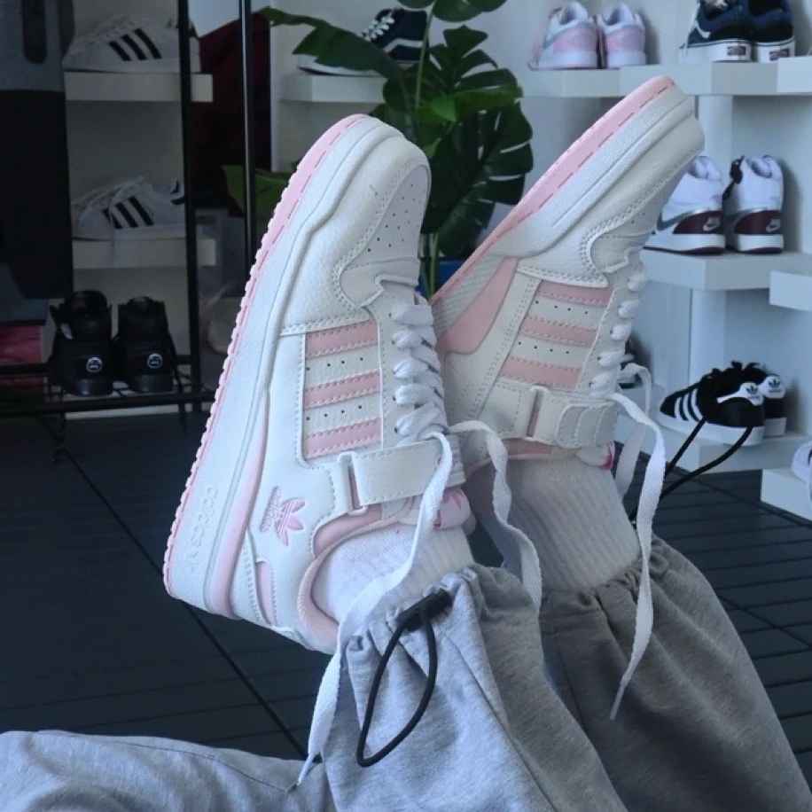 Adidas Forum Low - Beyaz Pembe görsel 2
