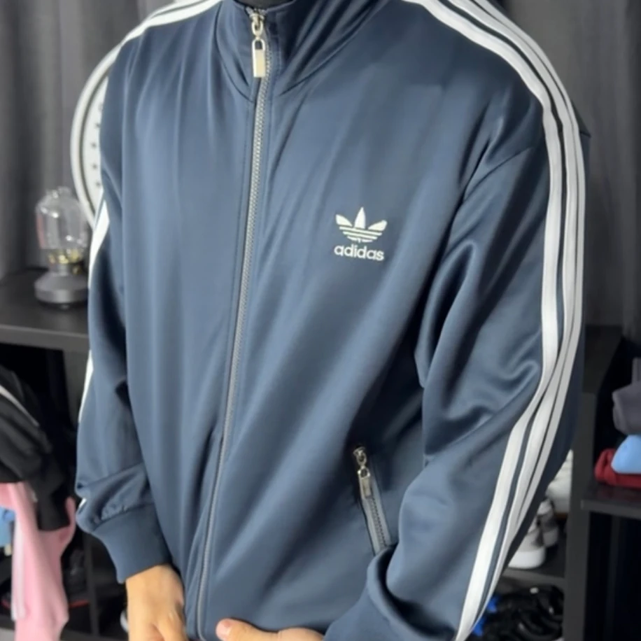 Premium Oversize Adidas Ceket - Petrol