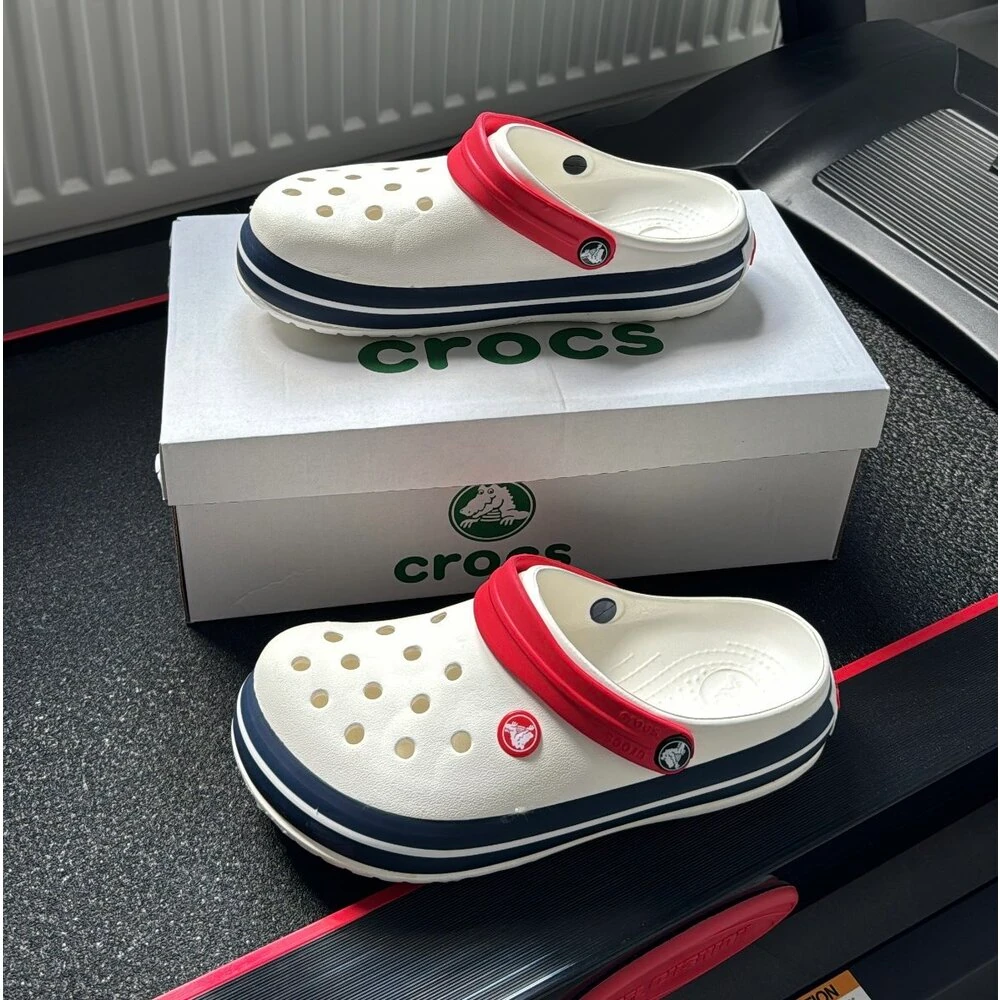 Crocs İthal - Siyah Kırmızı