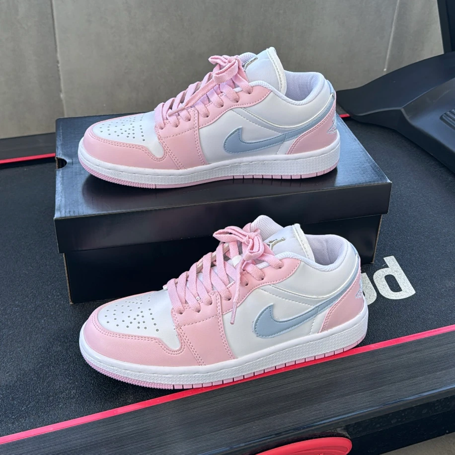 Nike Air Jordan 1 Low - Pembe Beyaz