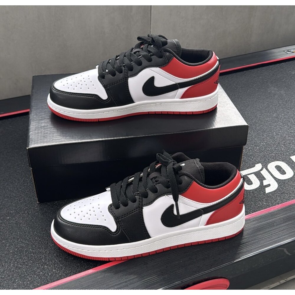 Nike Air Jordan 1 Low - Kırmızı Siyah