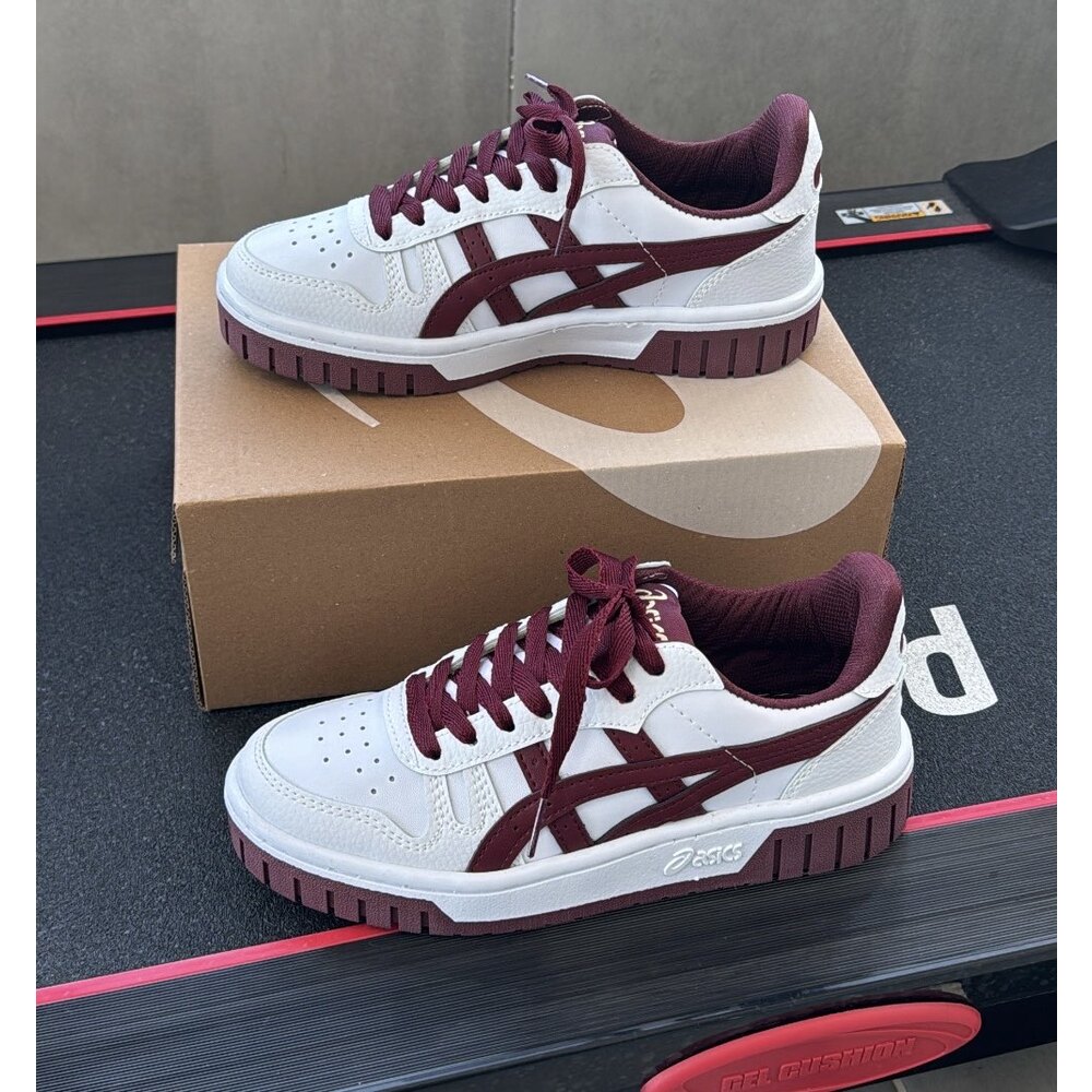 Asics Tiger S - Beyaz Bordo görsel 2