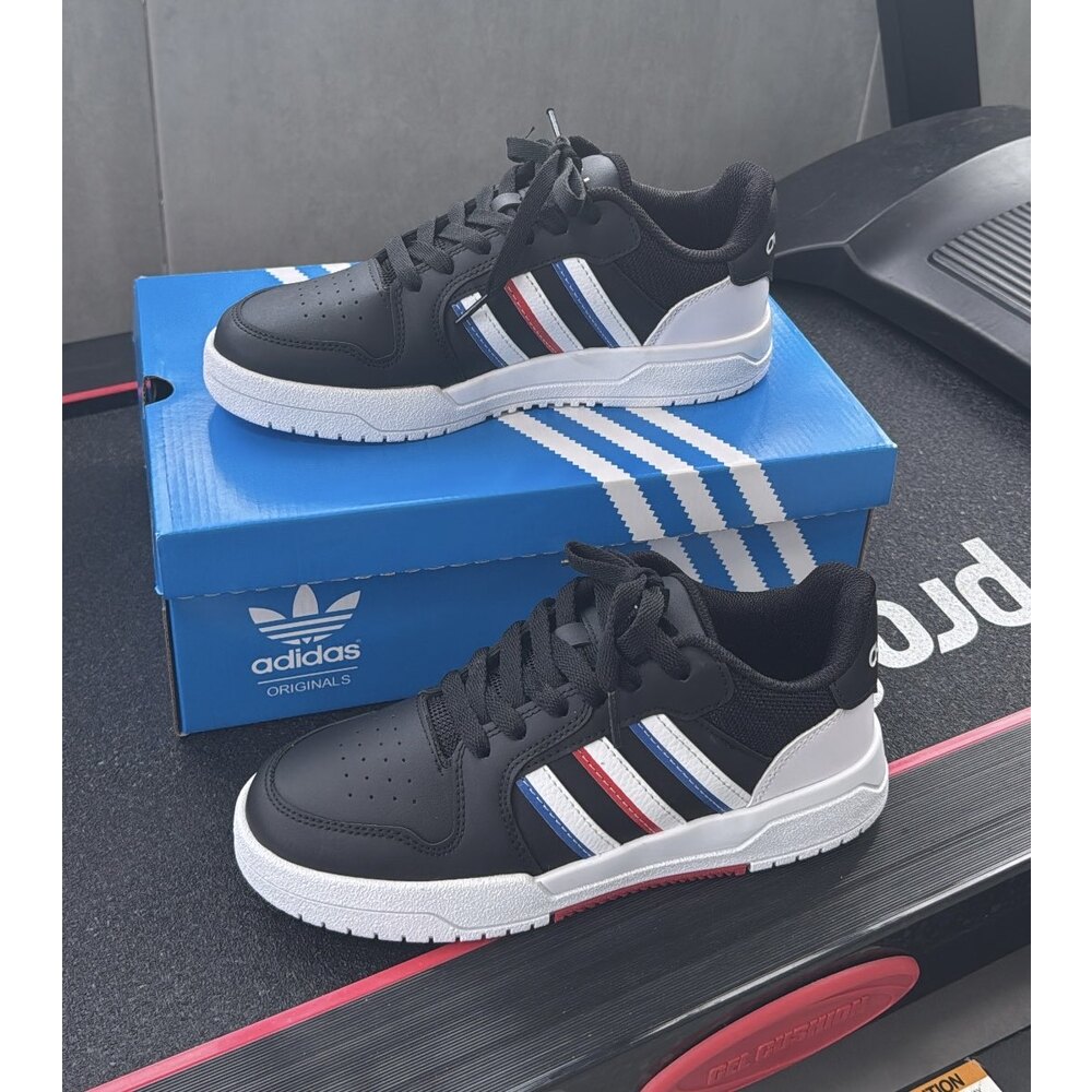 Adidas Bandes - Siyah Beyaz Kırmızı