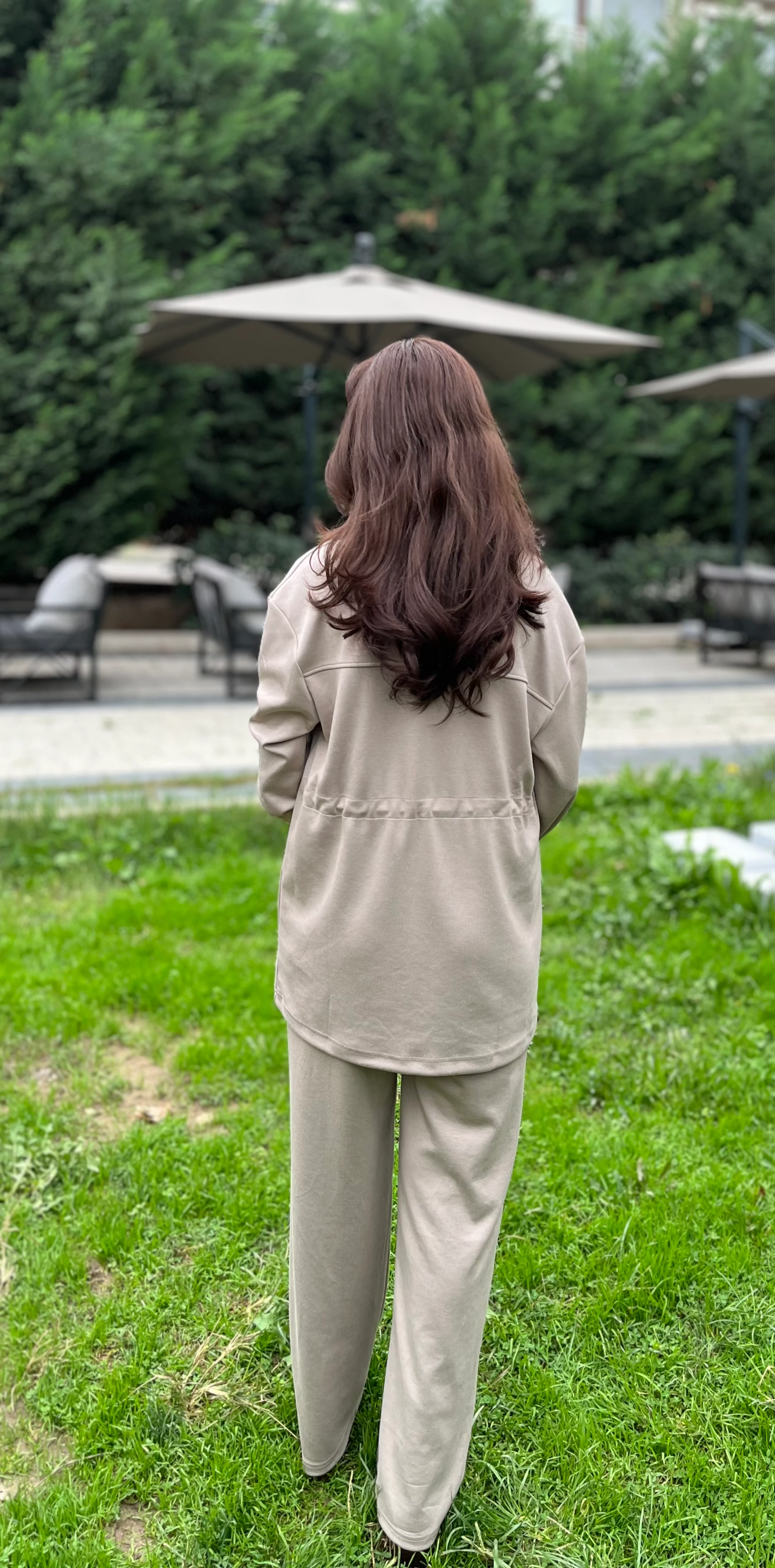 Fermuarlı Palazzo Eşofman Takımı IPKYL0001