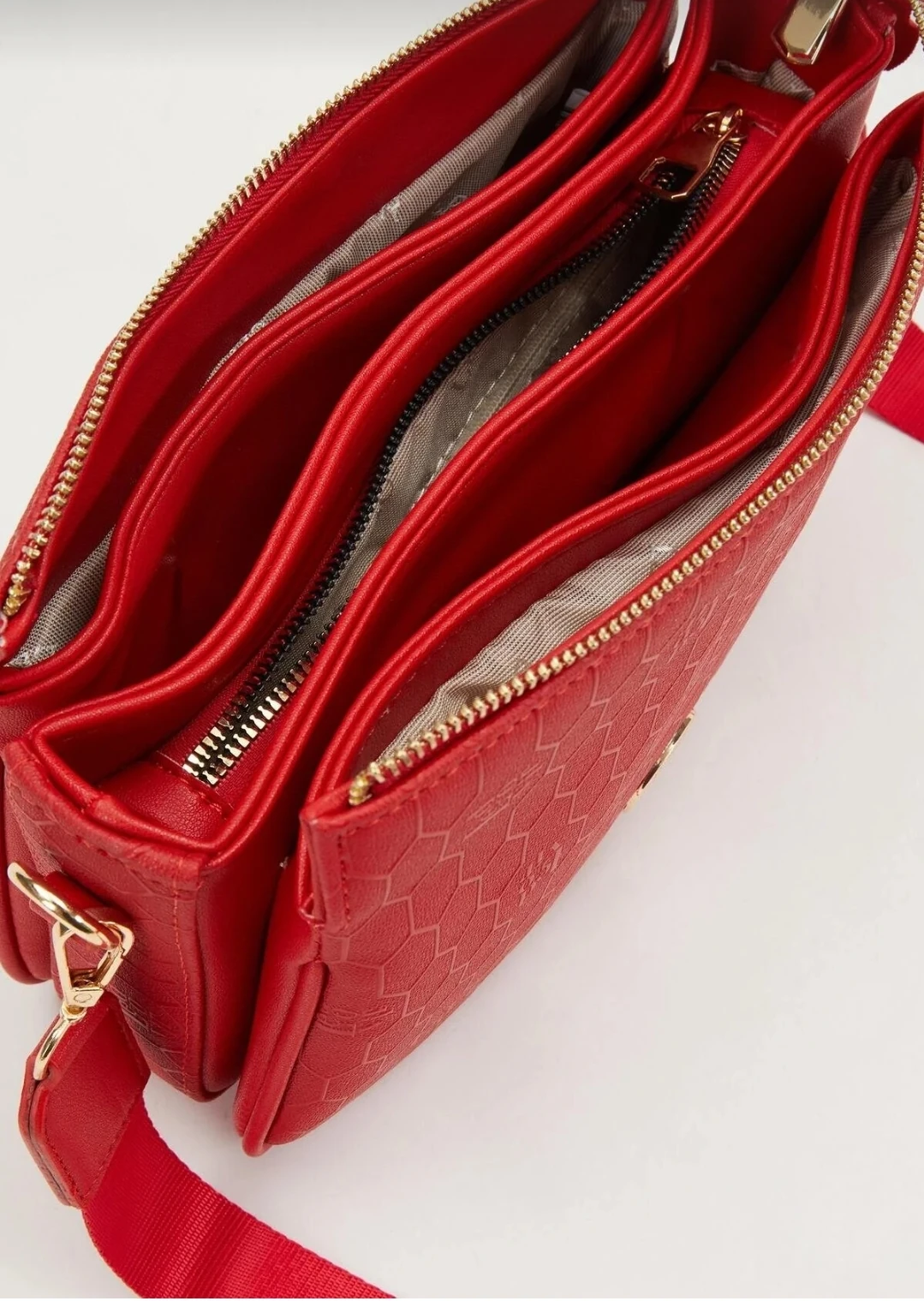 Kadın Levidor Omuz Çantası Kırmızı