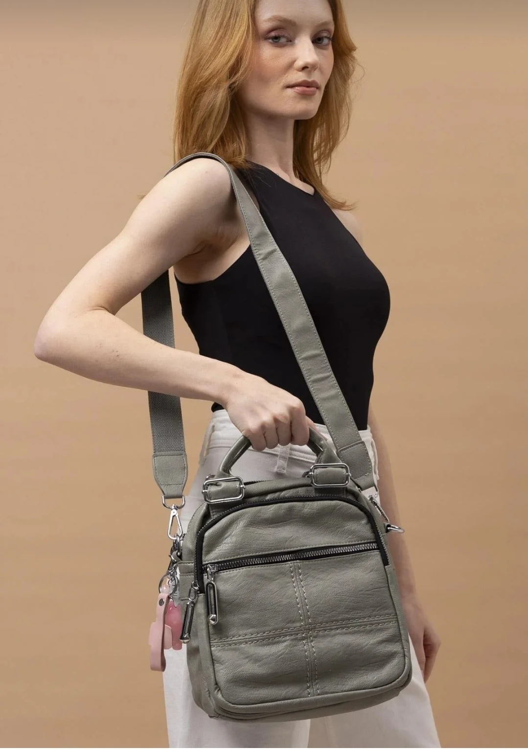 Matthew Cox El Omuz ve Sırt Çantası BYN1029 Yeşil