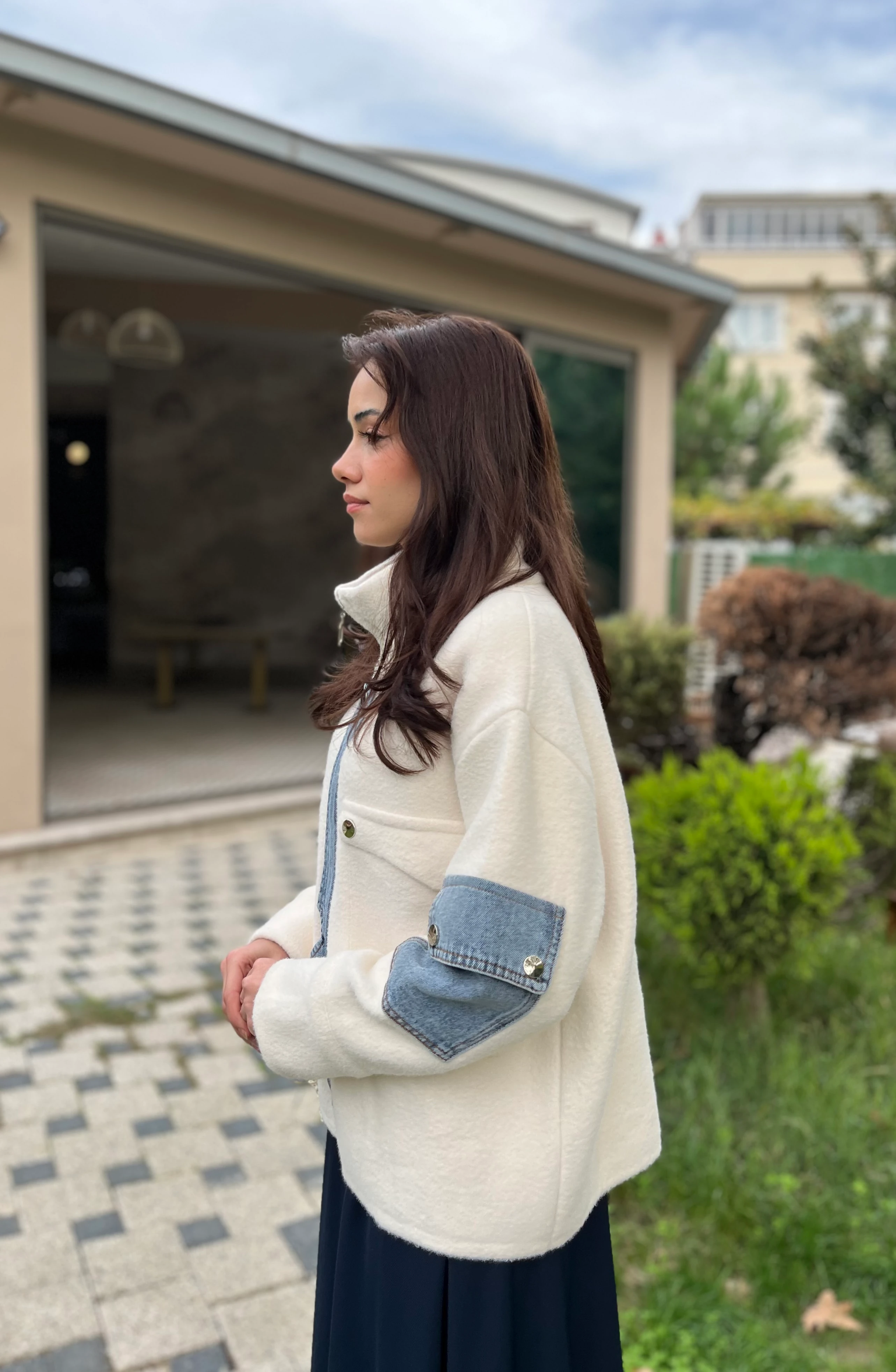 Kot Detaylı Angora Mont 10003 STANDART BEDEN