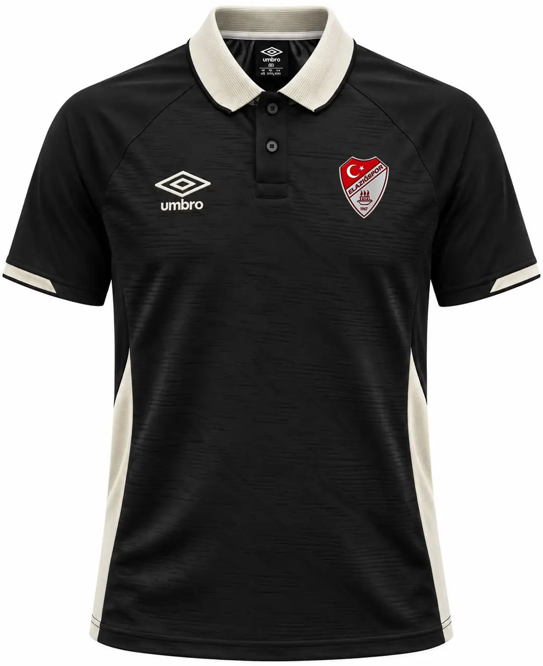 Umbro Elazığspor Siyah Polo Yaka Tişört