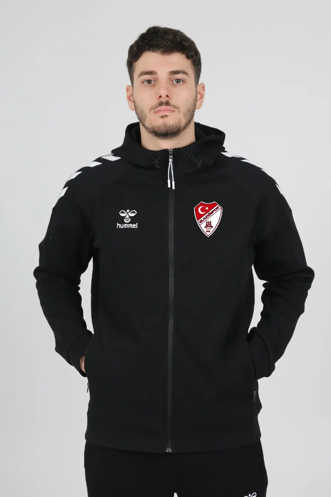 Hummel Erkek Pamuklu Siyah Sweatshirt