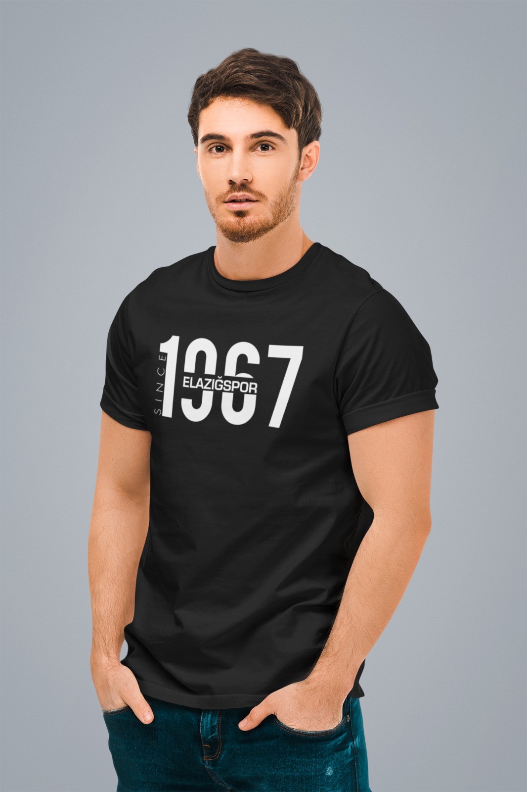 Elazığspor Erkek 1967 Siyah Tişört