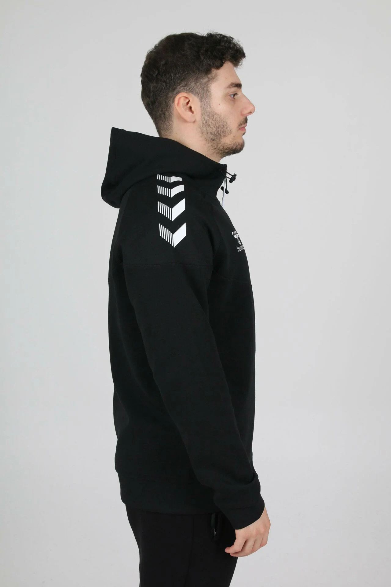 Hummel Erkek Pamuklu Siyah Sweatshirt