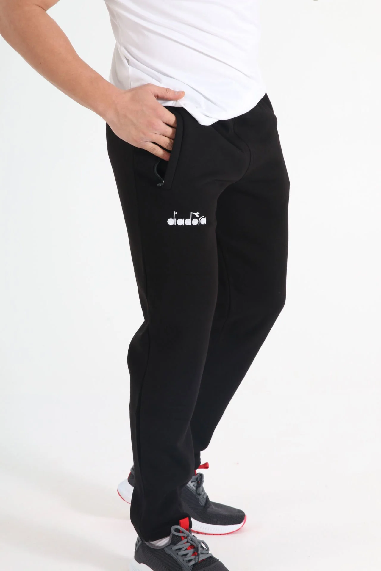 Diadora Siyah Pamuklu Eşofman Altı