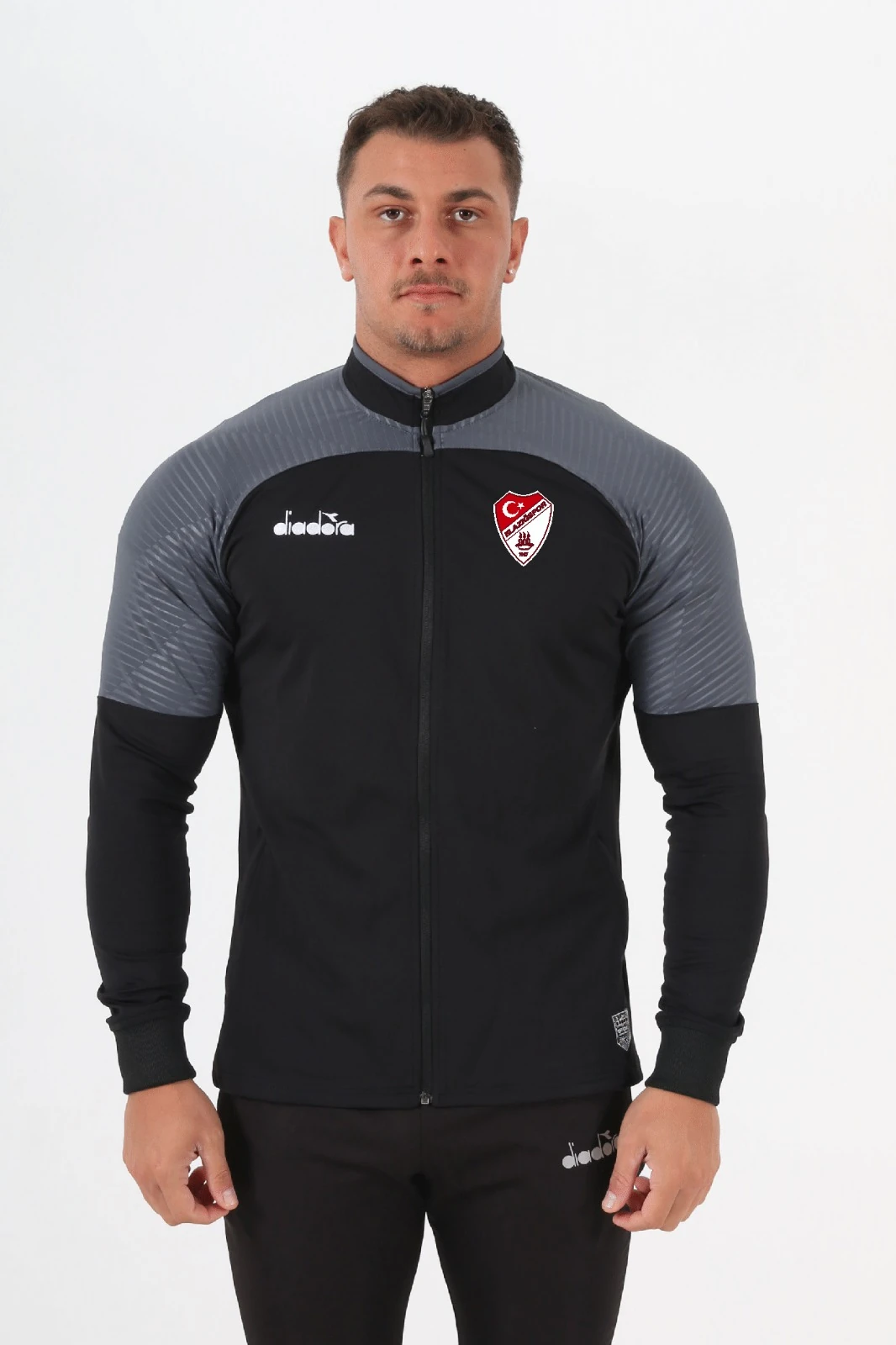 Diadora Premium Siyah Eşofman Üstü