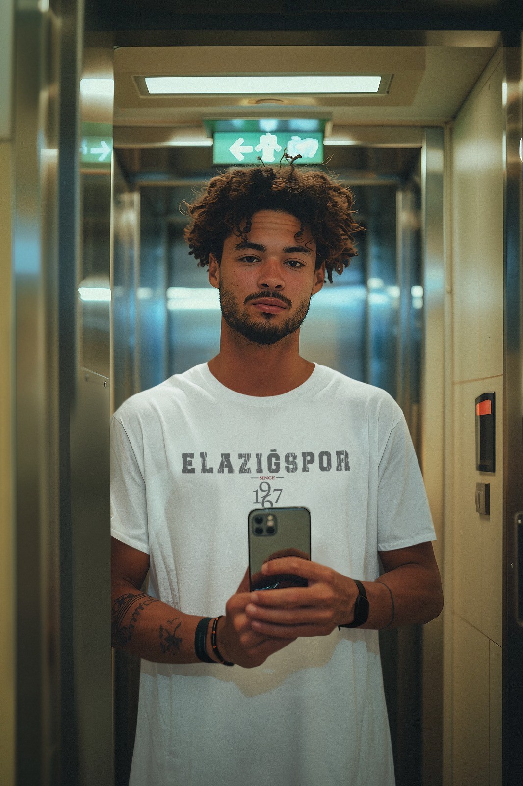 Elazığspor Erkek Since 1967 Beyaz Tişört