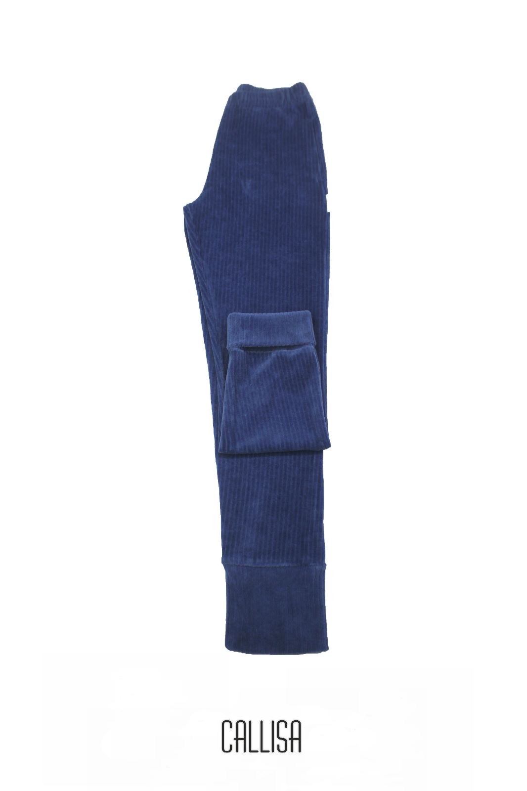 UNISEX JOGGINGHOSE | 100% BİO-BAUMWOLLE, SAMT - Jeans Blau