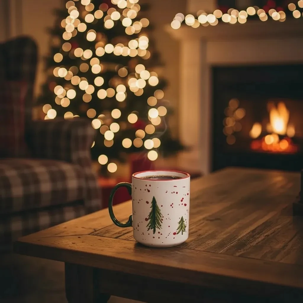 Winter Cheer - pine trees