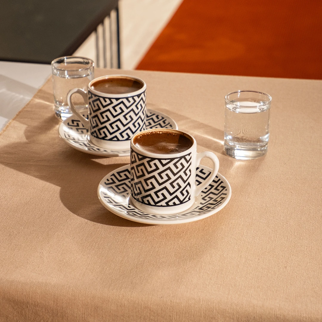 MonoMood Fincan Seti 4 Parça - Labyrinth