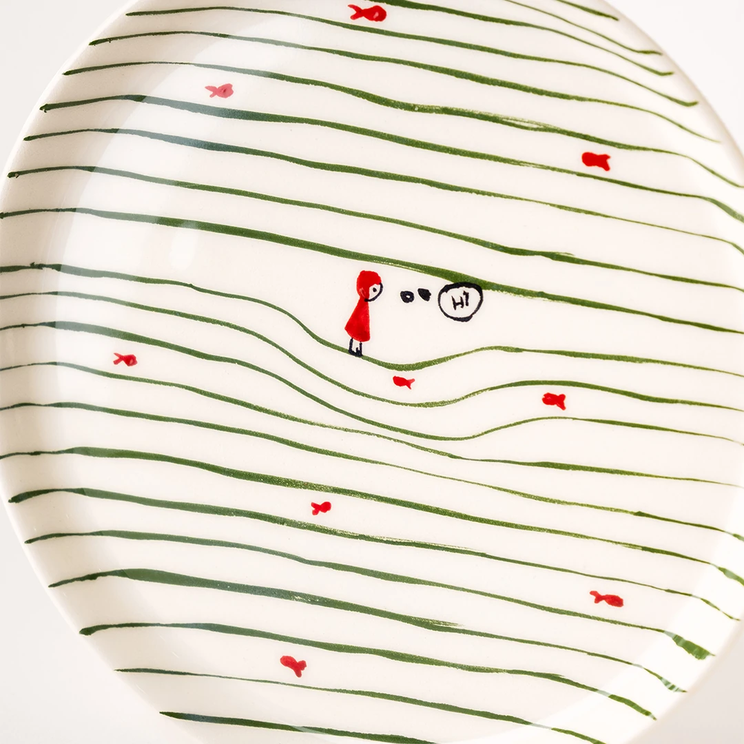 Shoreline Kahvaltı Tabağı 19cm 4'lü - Shoreline