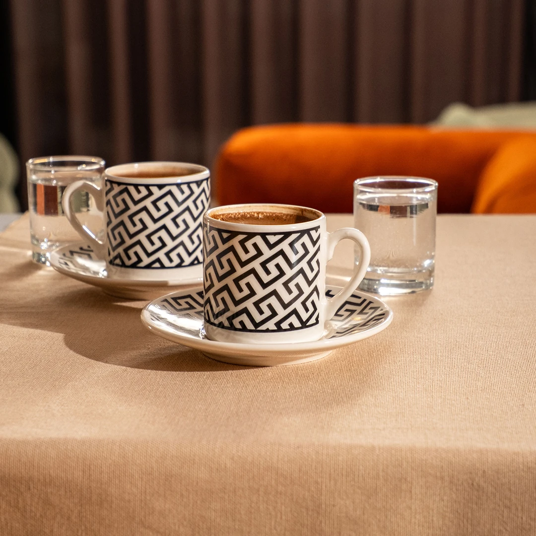 MonoMood Fincan Seti 4 Parça - Labyrinth