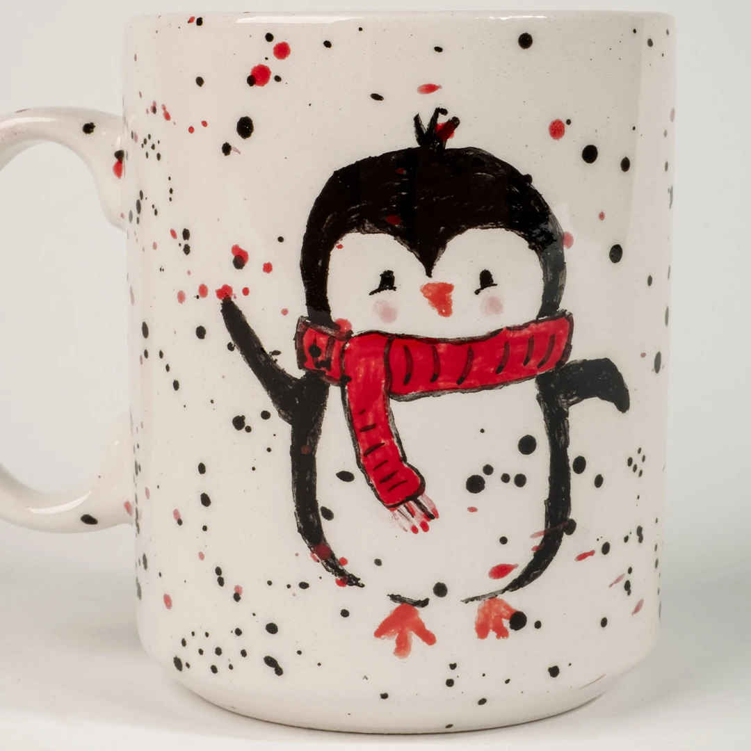 Winter Cheer - Scarfed Penguin