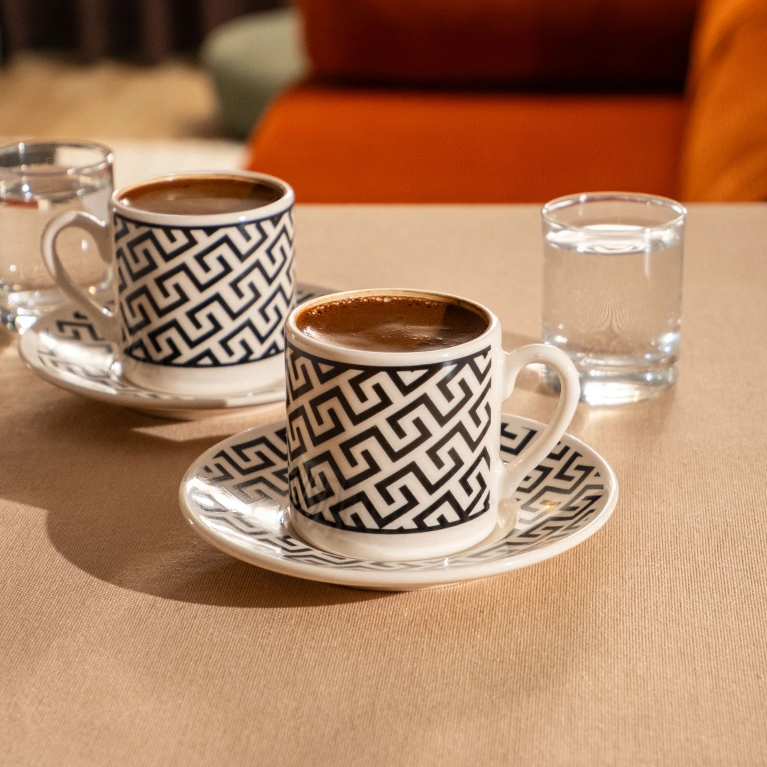 MonoMood Fincan Seti 4 Parça - Labyrinth