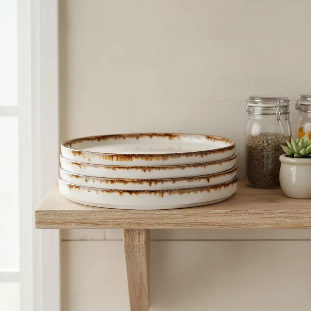 Terra 19cm Pasta Tabağı 4'lü