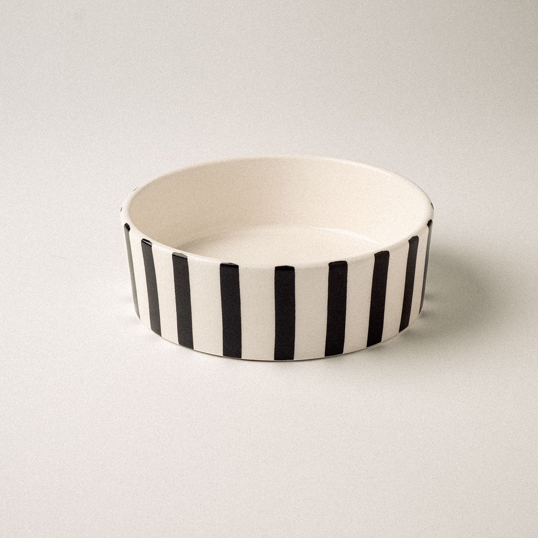 Seramik Sunum Kasesi 14,5cm Çap - Siyah image