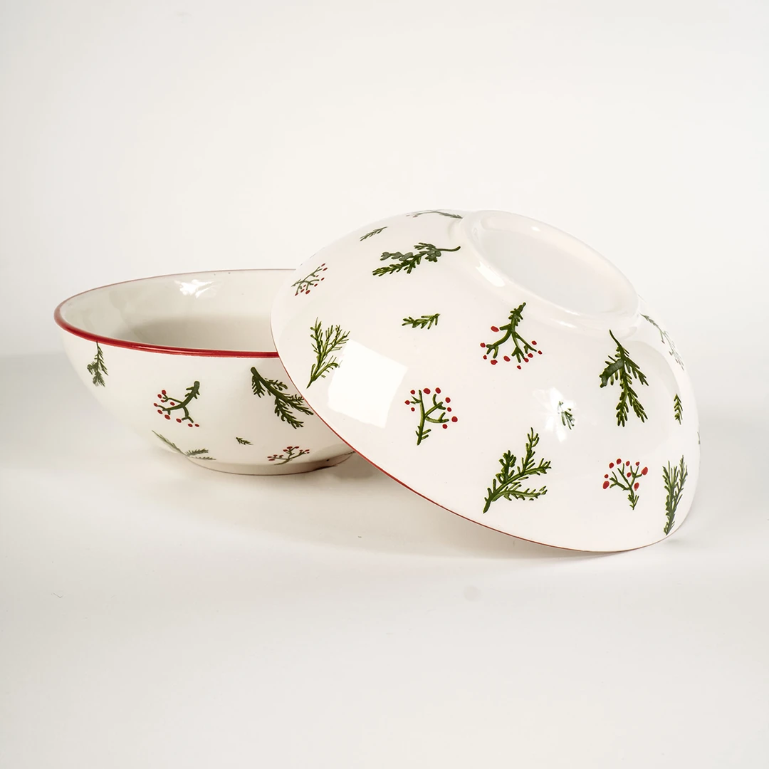 New Year Wreath Oval Kase Serisi