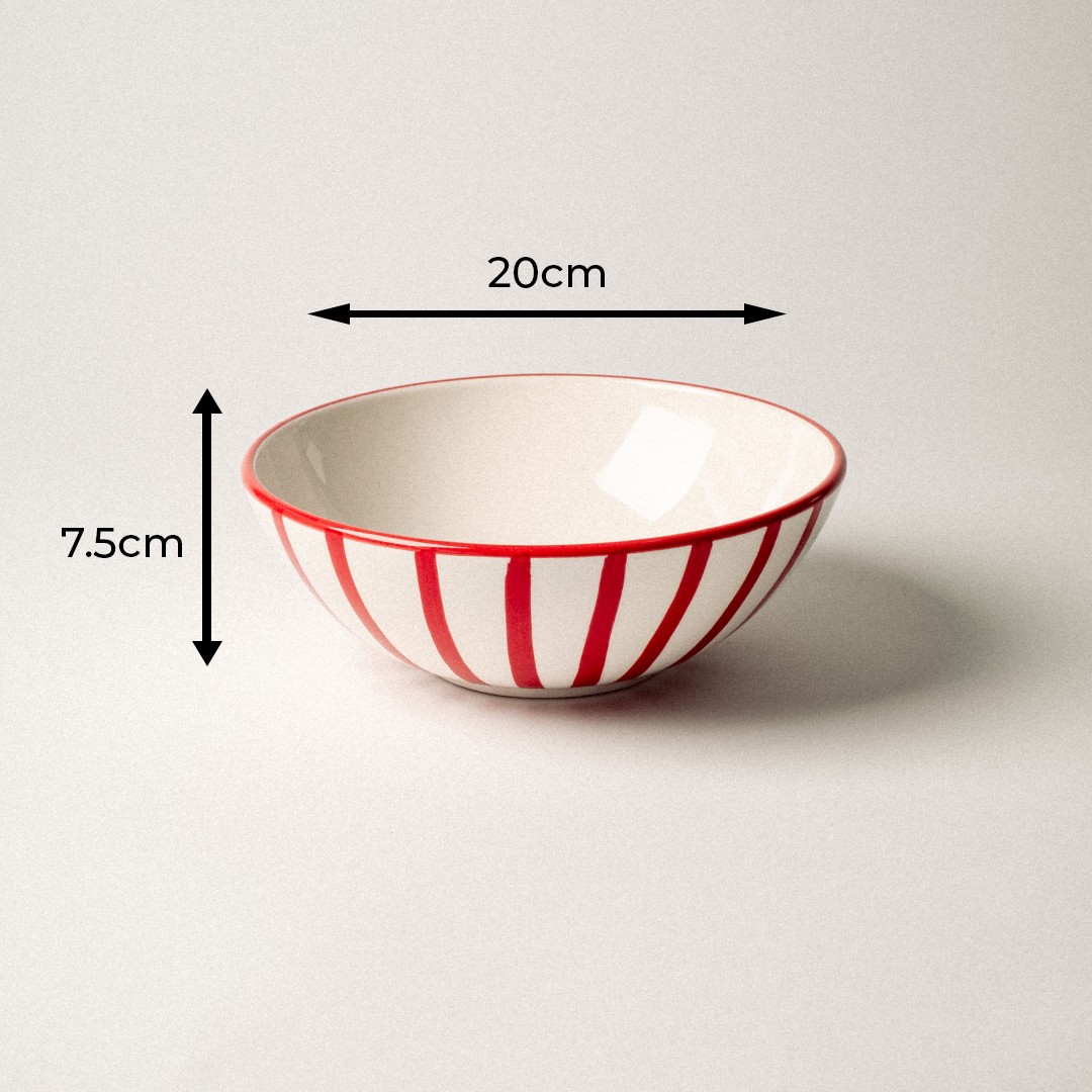 Bayram Özel Fiyat - Seramik 20cm Oval Kase