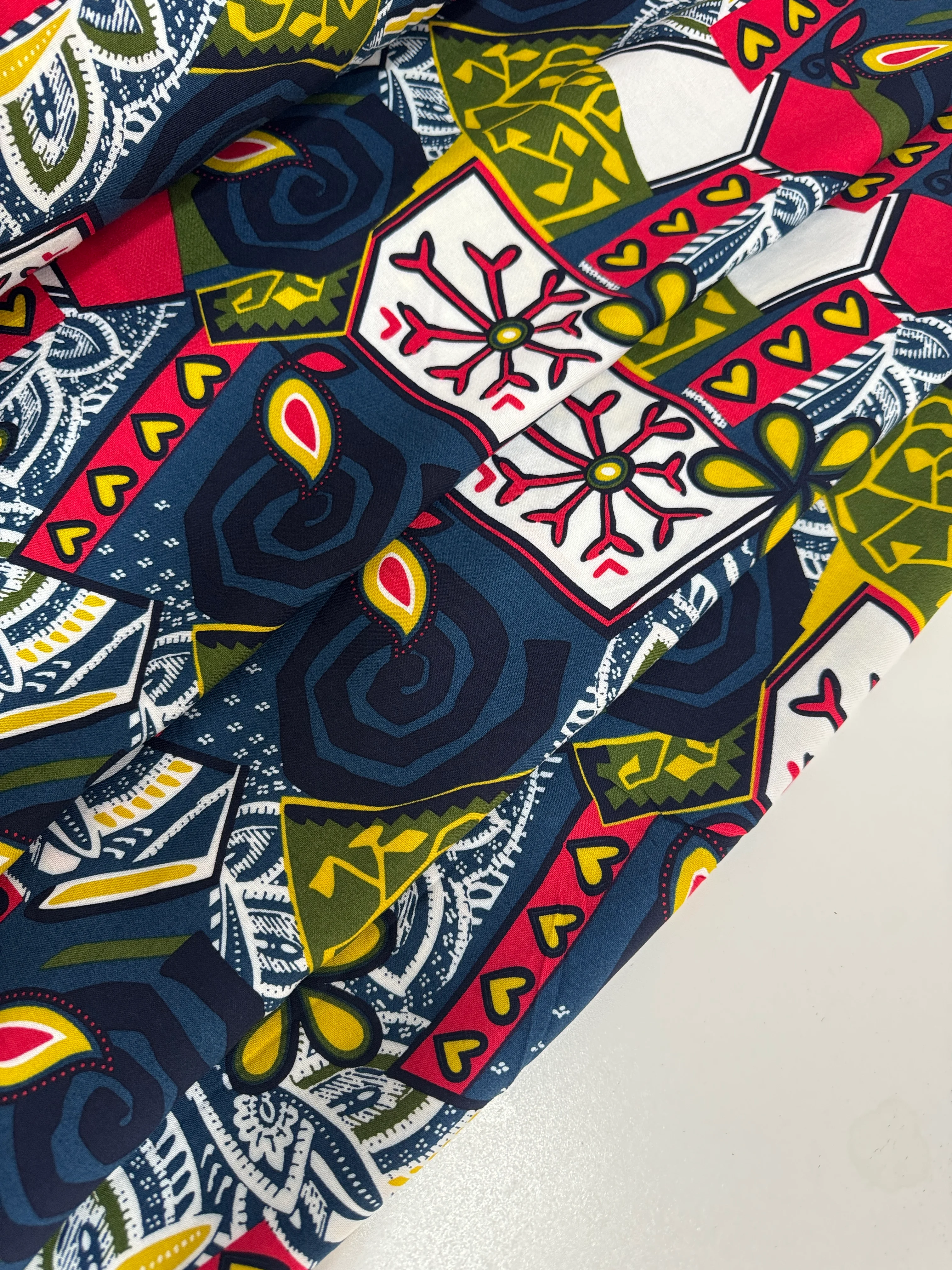 %100 Pamuklu Viskon Kumaş | 1 Metre | En 150 cm