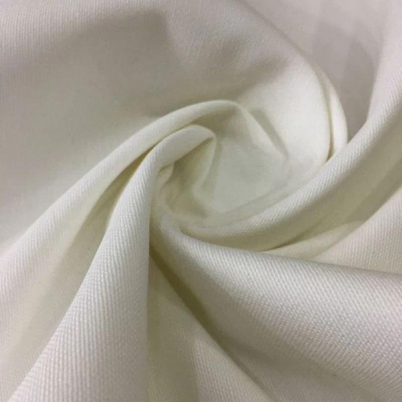 Duck Bezi | Keten Punch Kumaşı | Kırlent - Masa Örtüsü - Runner | 50X140 cm - Kırık Beyaz