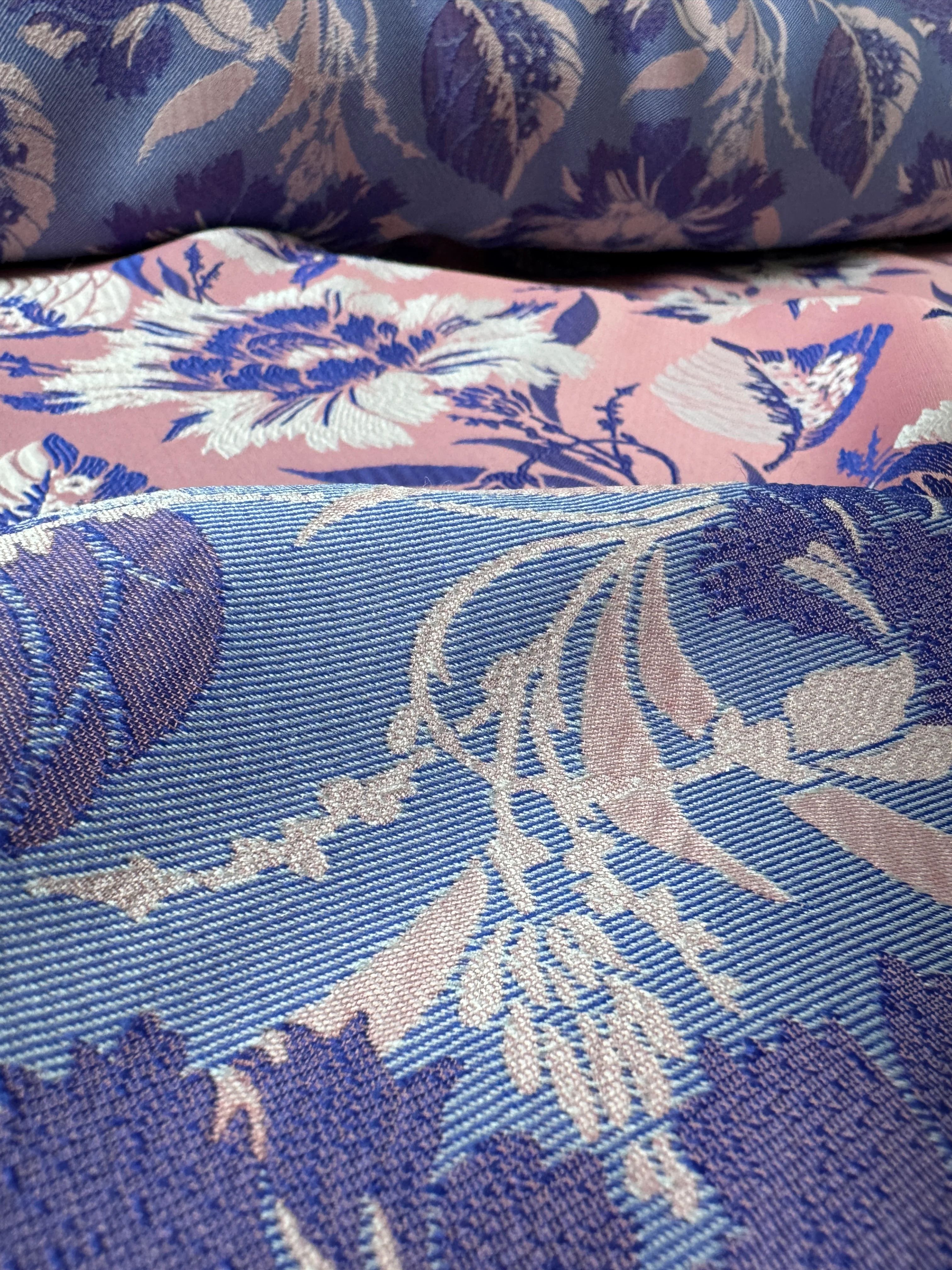 Premium Kalite Çift Taraflı Jakar Kumaş | 1 Metre | En: 135cm - Desen 1