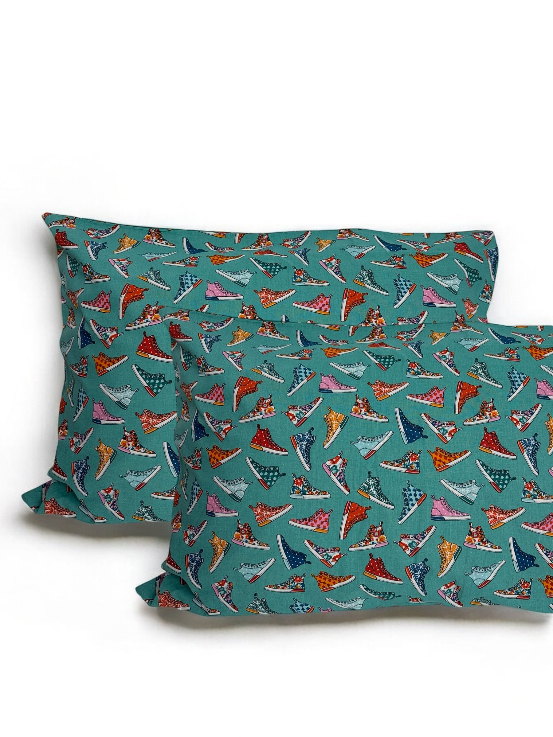 %100 Pamuk Kapaklı Yastık Kılıfı (50x70cm) | 2 Adet - NHYK113