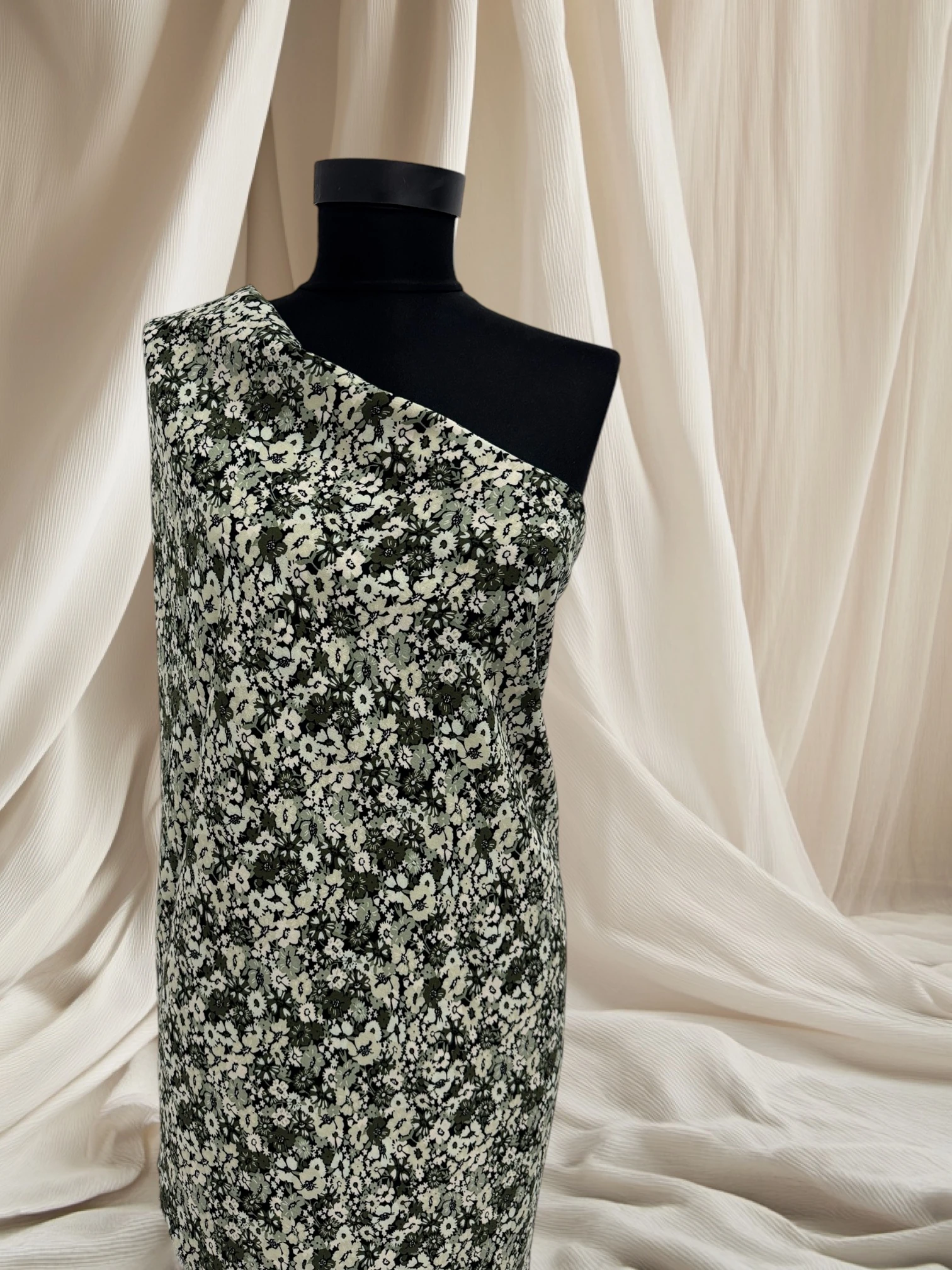 %100 Pamuklu Viskon Kumaş | 1 Metre | En 150 cm