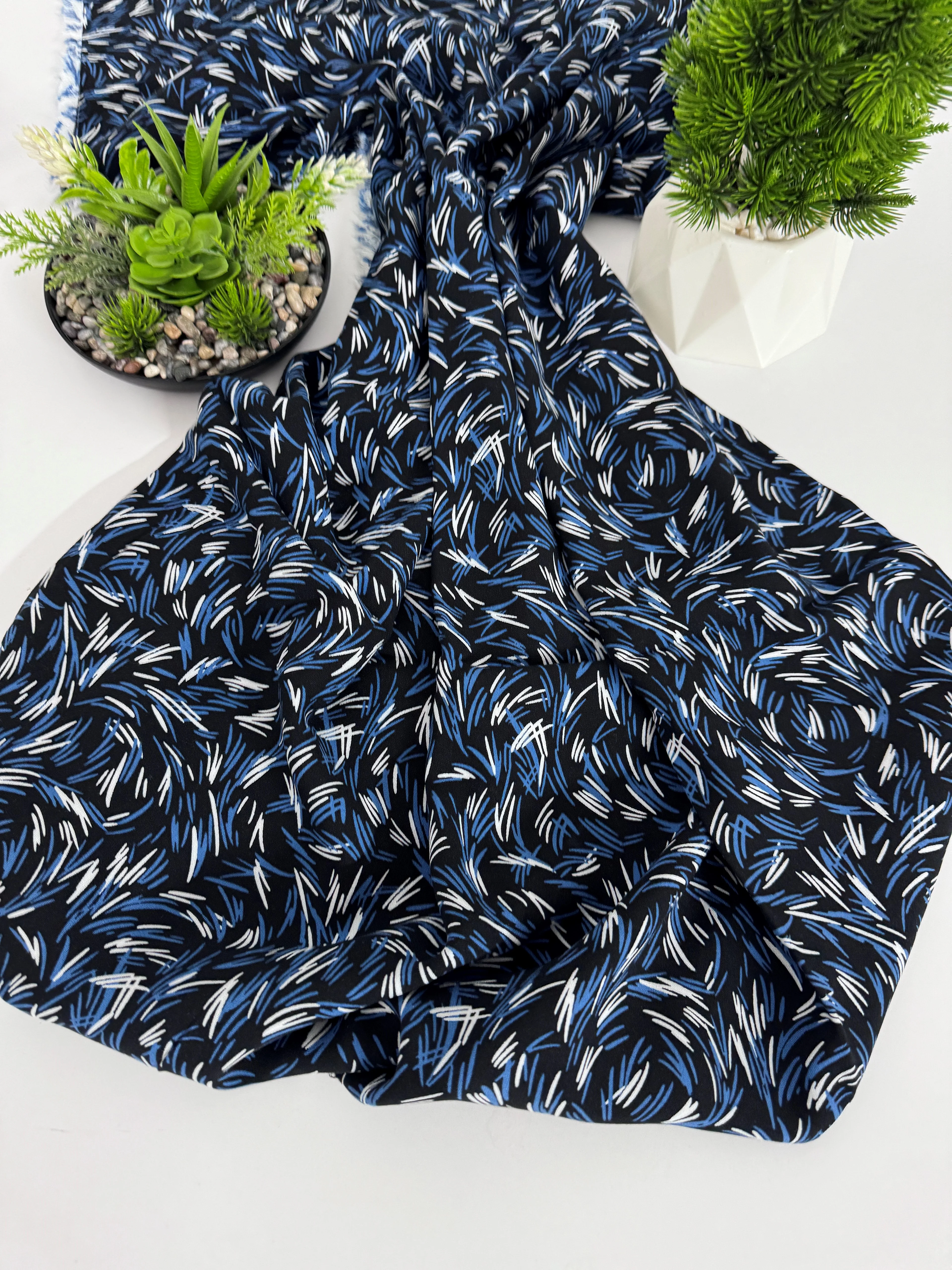 %100 Pamuklu Viskon Kumaş | 1 Metre | En 150 cm