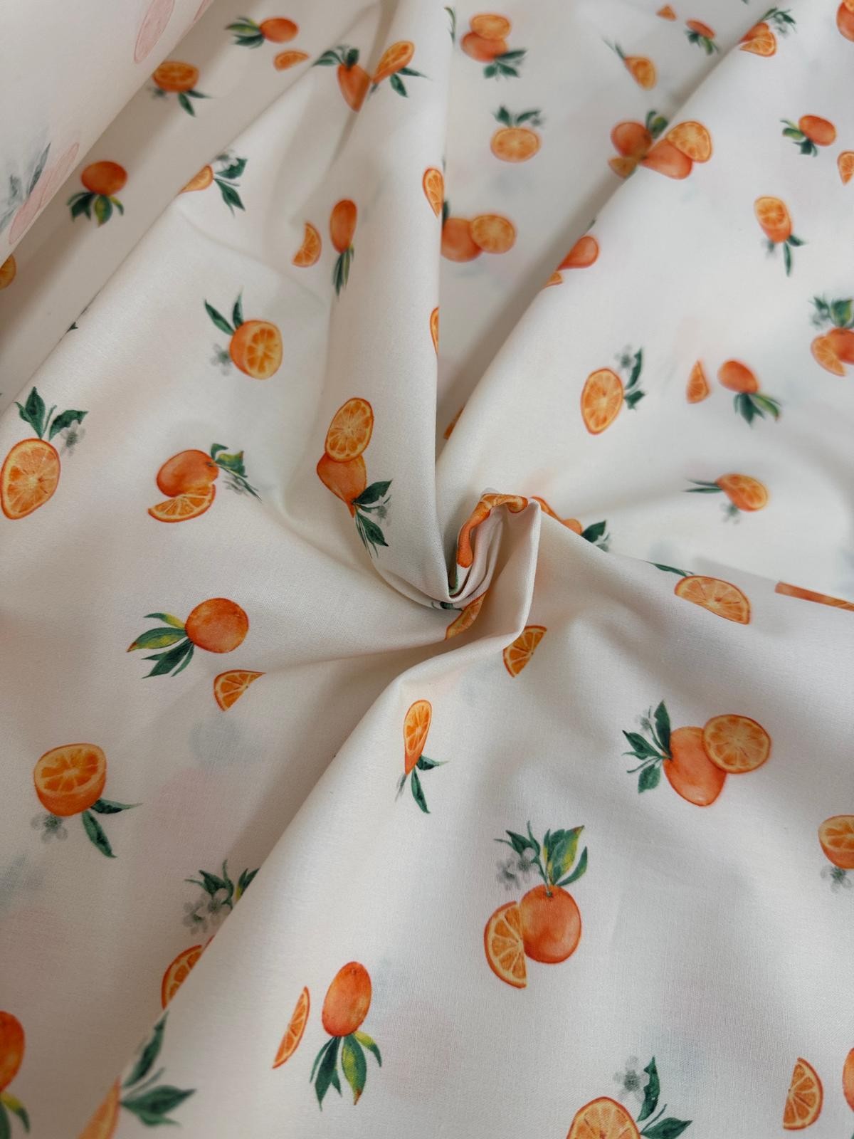 Premium Pamuk Desenli Poplin Kumaş | 1 Metre | En: 150cm - POPPRTK