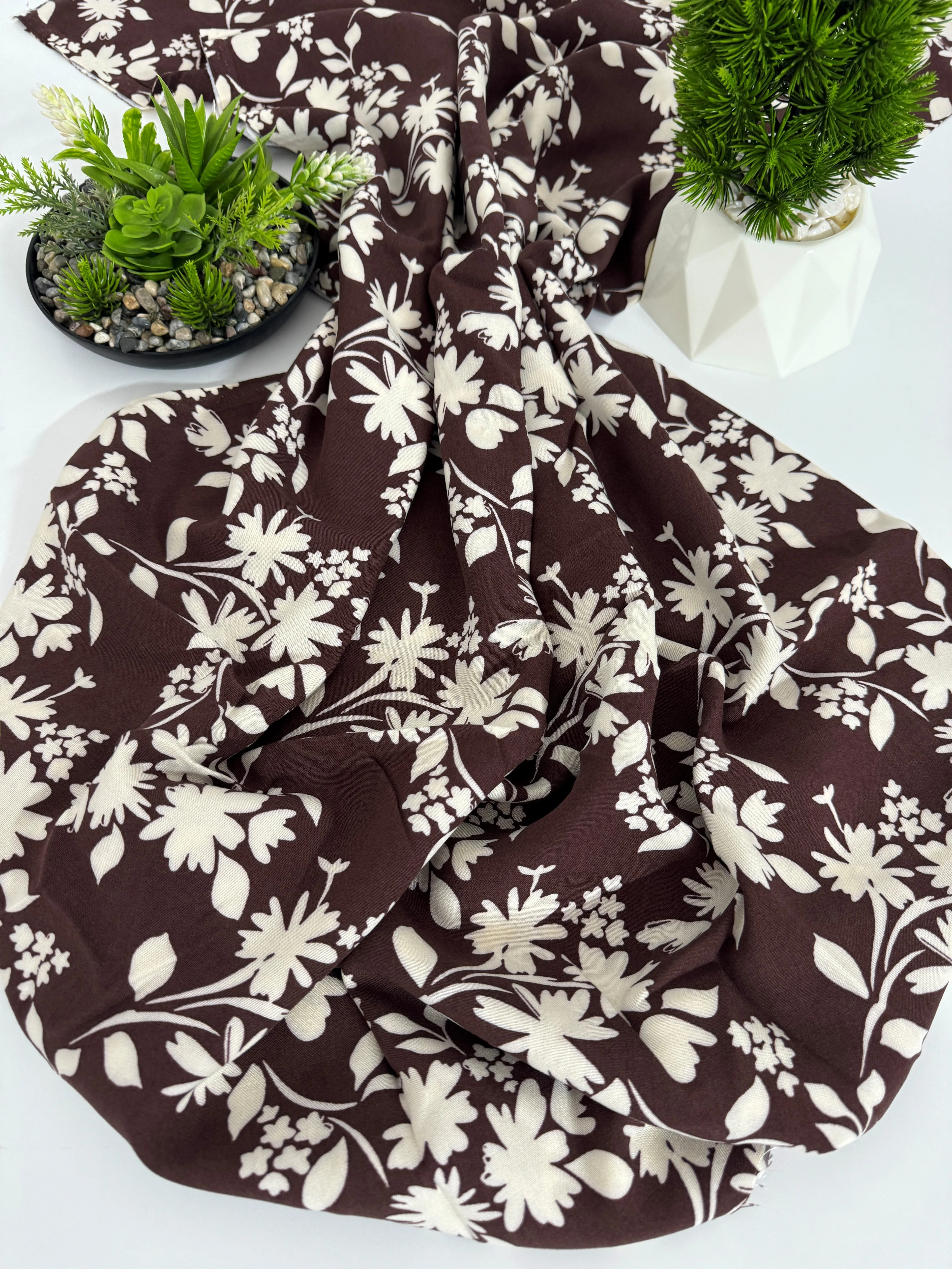 %100 Pamuklu Viskon Kumaş | 1 Metre | En 150 cm