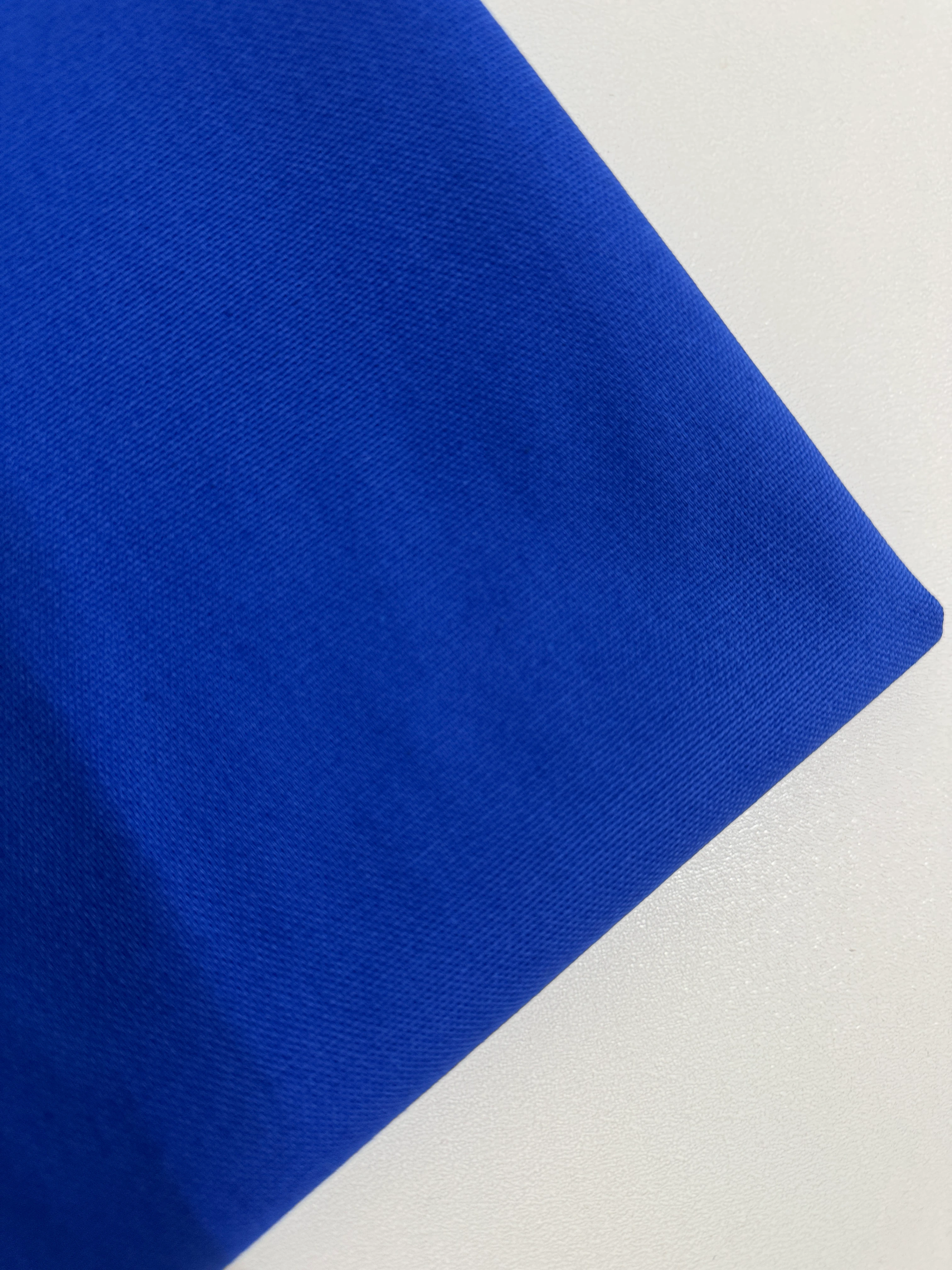 Duck Bezi | Keten Punch Kumaşı | Kırlent - Masa Örtüsü - Runner | 50X140 cm - Saks Mavi