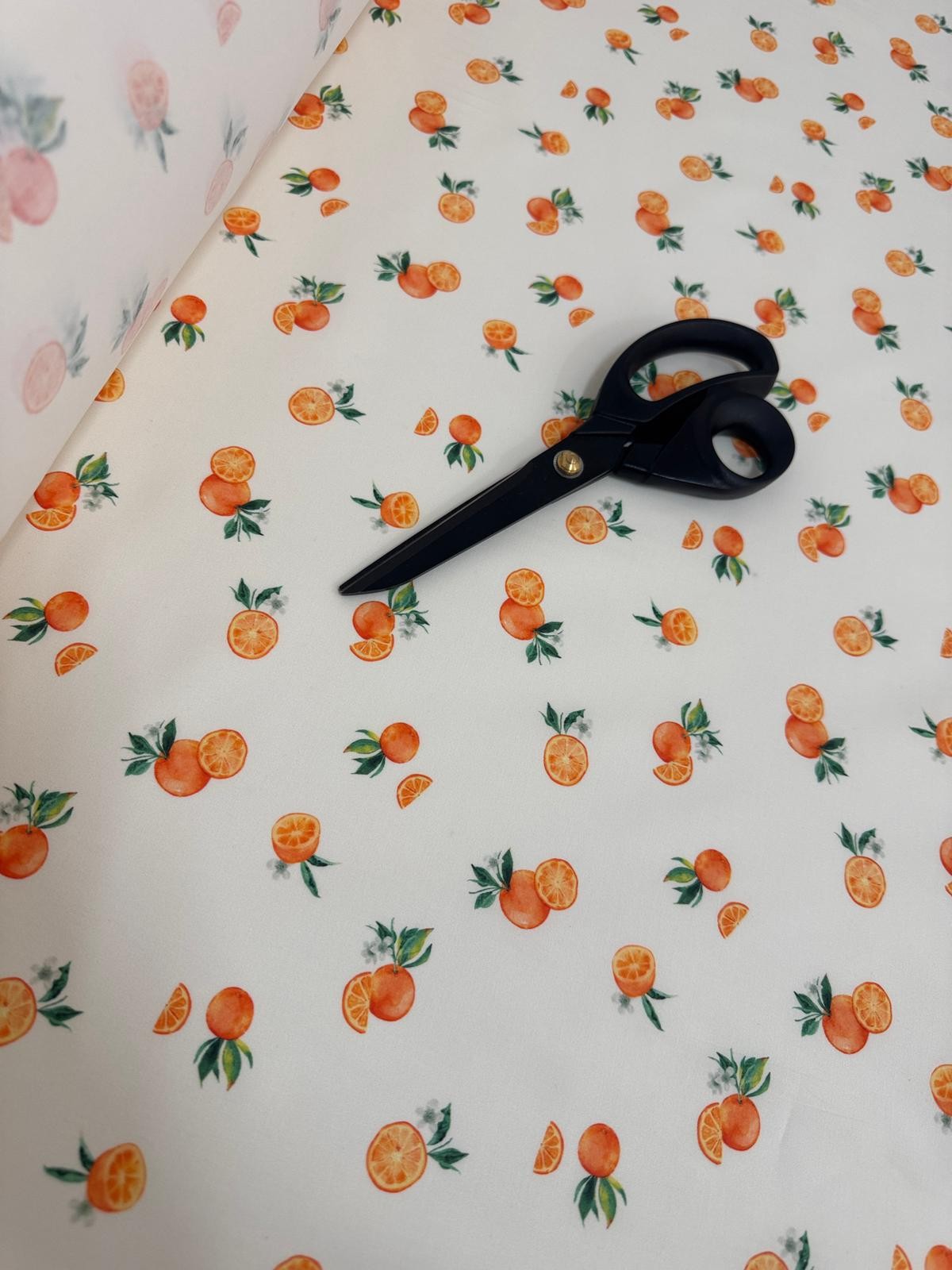 Premium Pamuk Desenli Poplin Kumaş | 1 Metre | En: 150cm - POPPRTK