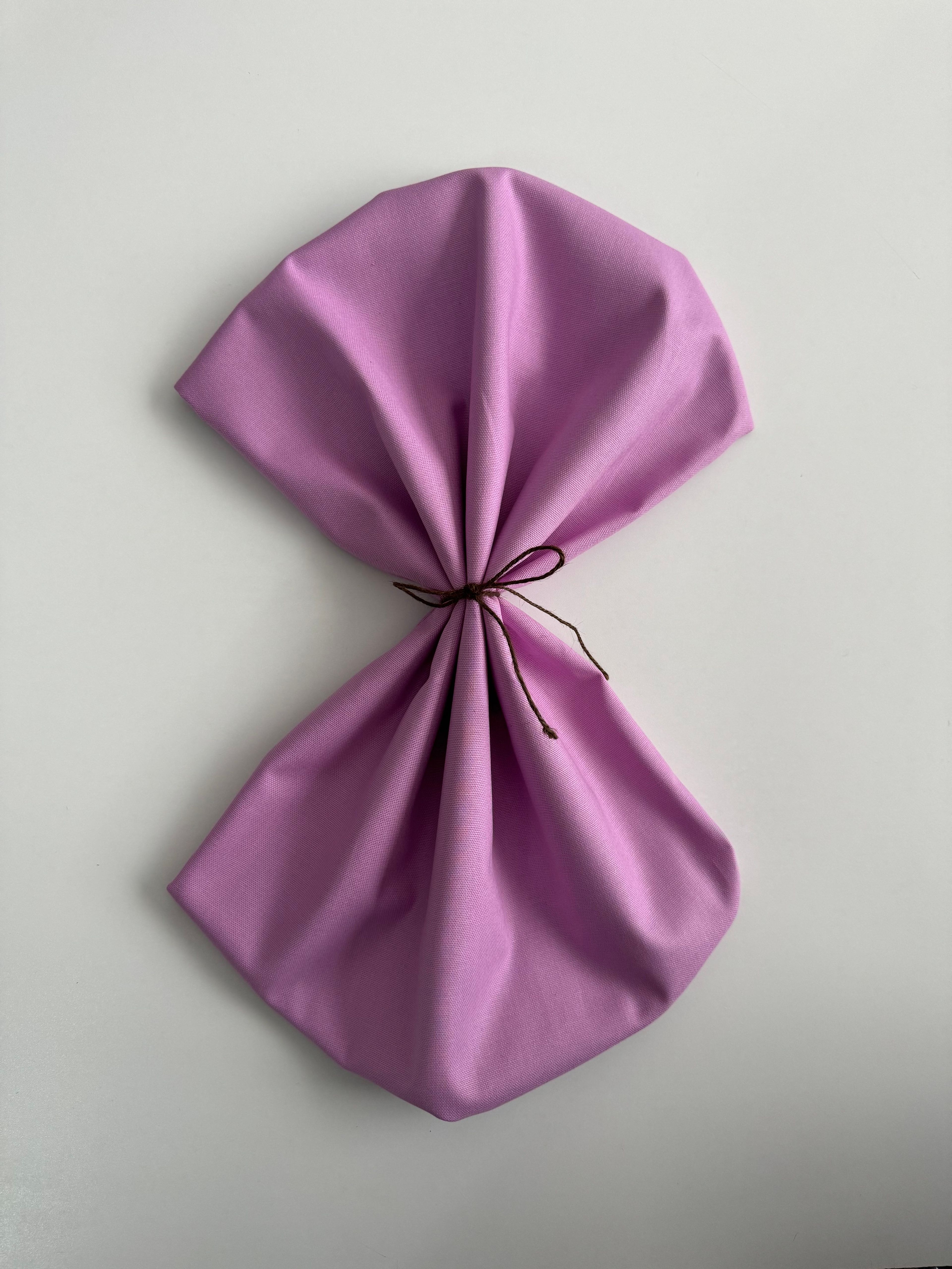 Duck Bezi | Keten Punch Kumaşı | Kırlent - Masa Örtüsü - Runner | 50X140 cm - Lila