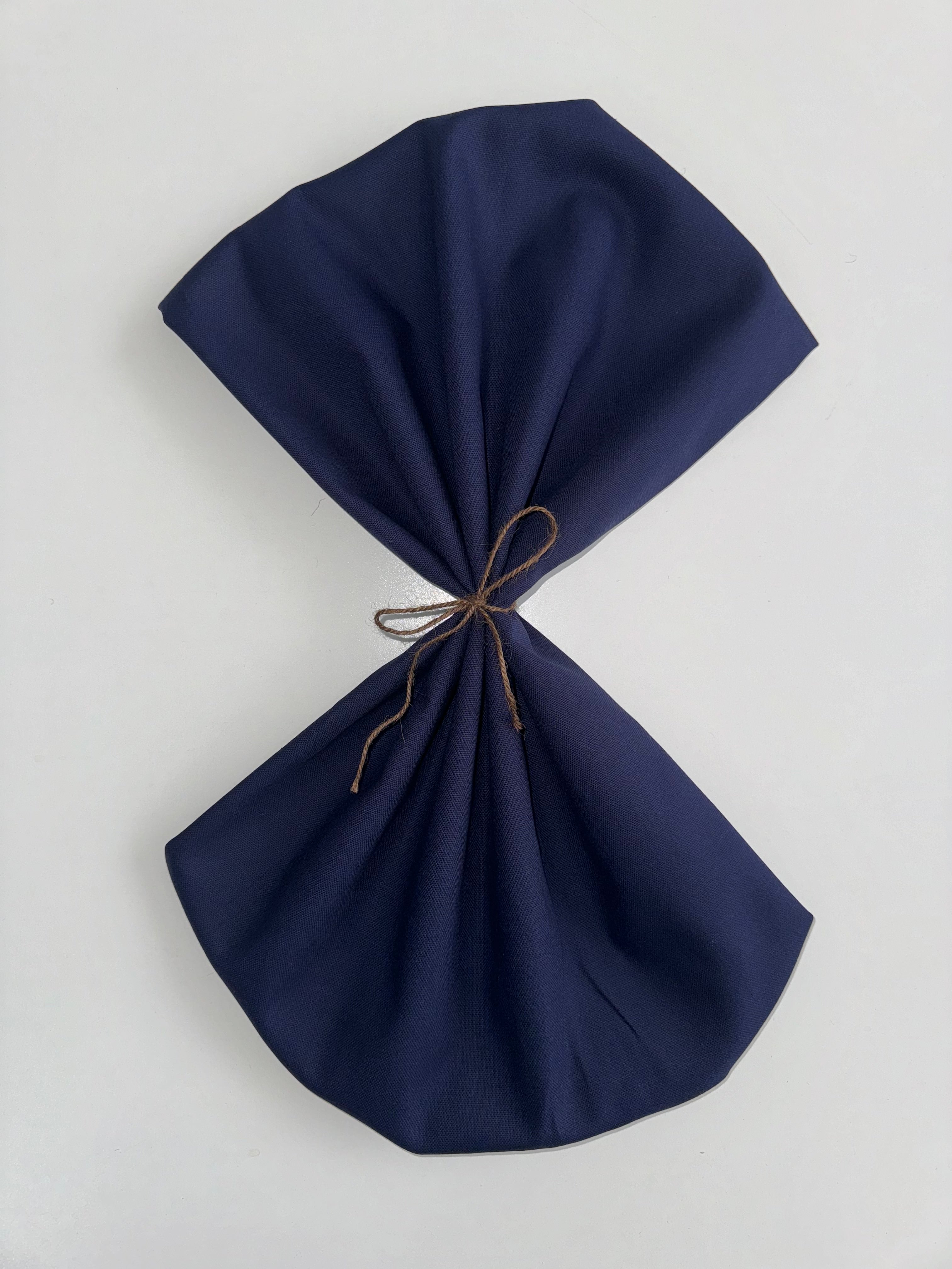 Duck Bezi | Keten Punch Kumaşı | Kırlent - Masa Örtüsü - Runner | 50X140 cm - Lacivert