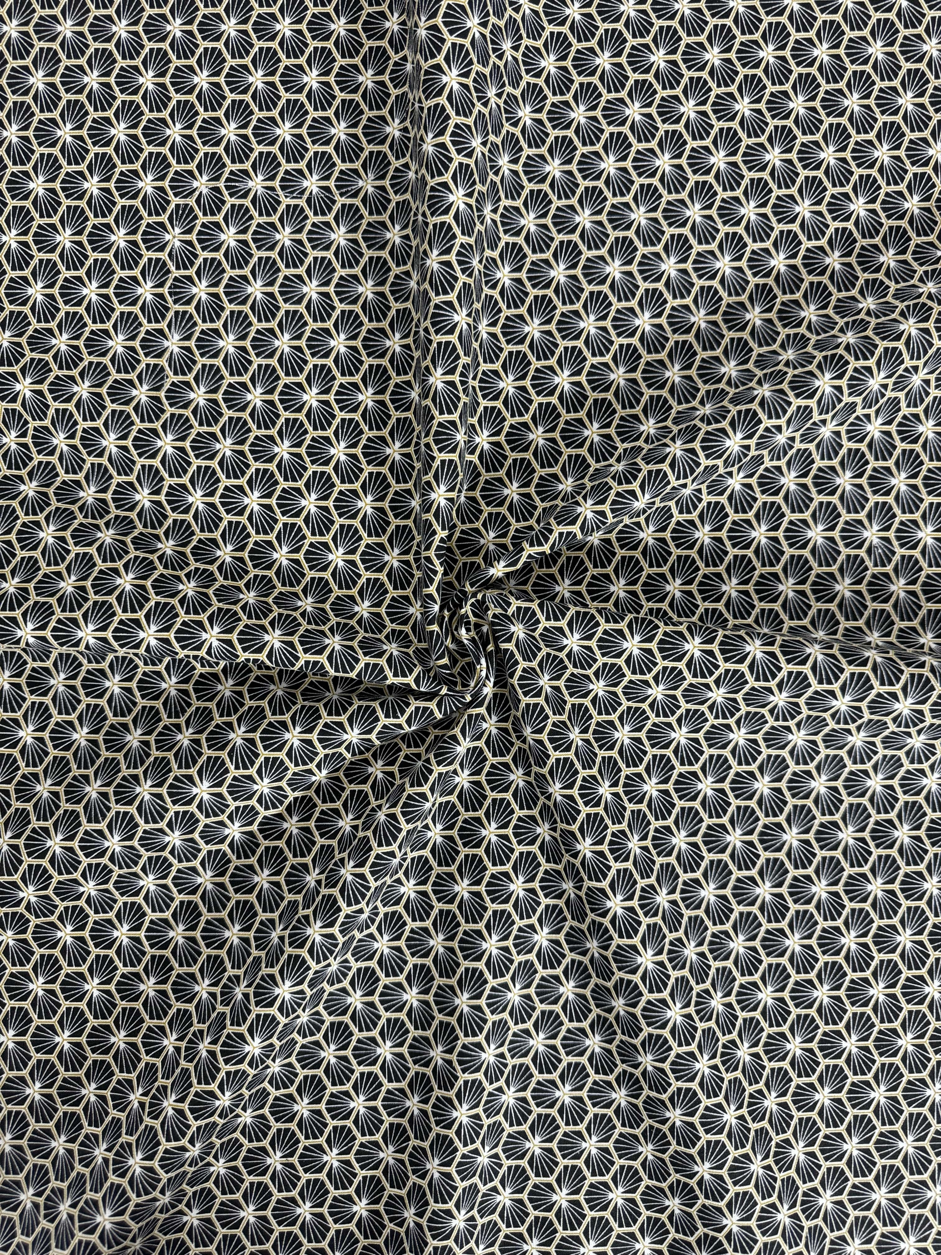 %100 Pamuk Desenli Poplin Kumaş | En: 160cm