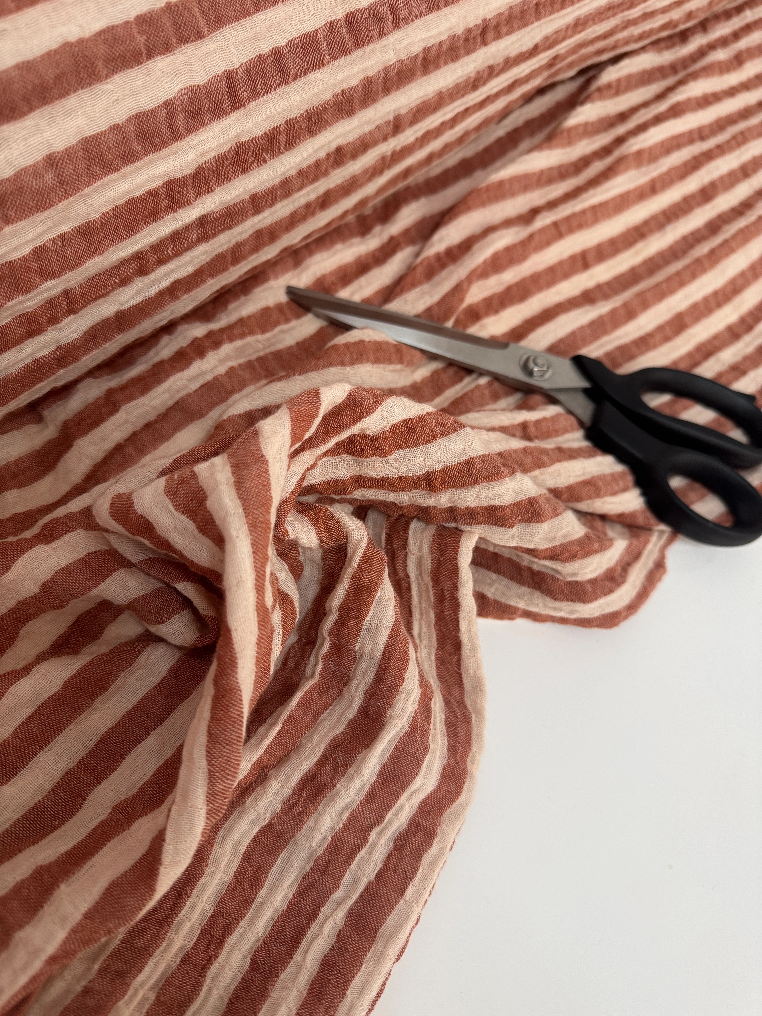  %100 Organik Pamuk Çift Katlı Müslin Kumaş | Çok Amaçlı | 1 Metre | En: 150cm - CKMUSCIZHKV