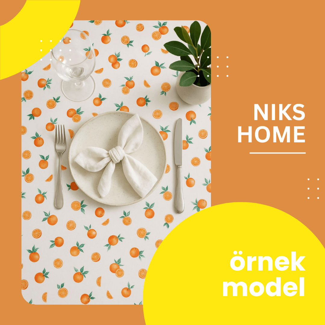 Premium Pamuk Desenli Poplin Kumaş | 1 Metre | En: 150cm - POPPRTK