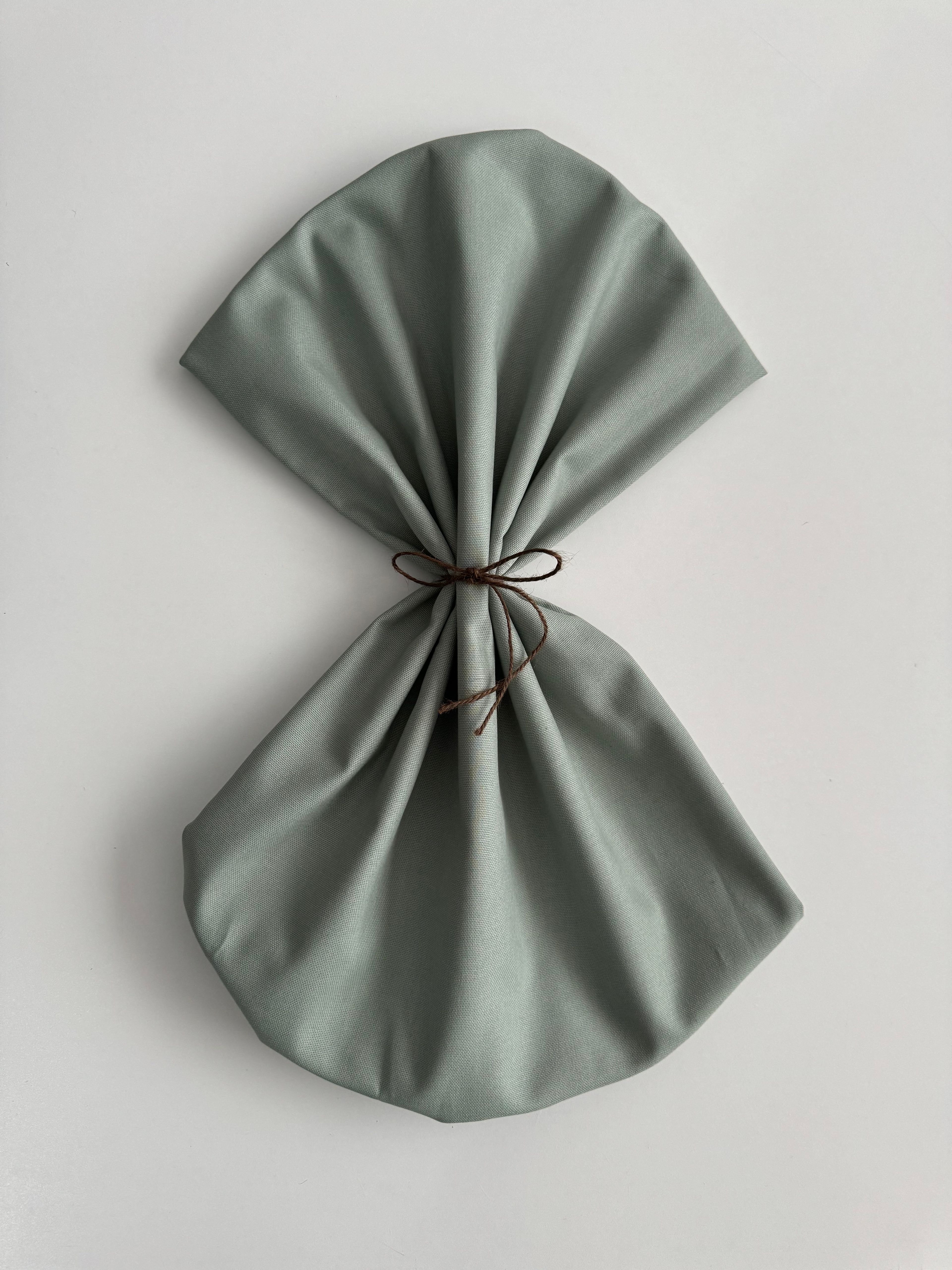 Duck Bezi | Keten Punch Kumaşı | Kırlent - Masa Örtüsü - Runner | 50X140 cm - Mint Yeşili