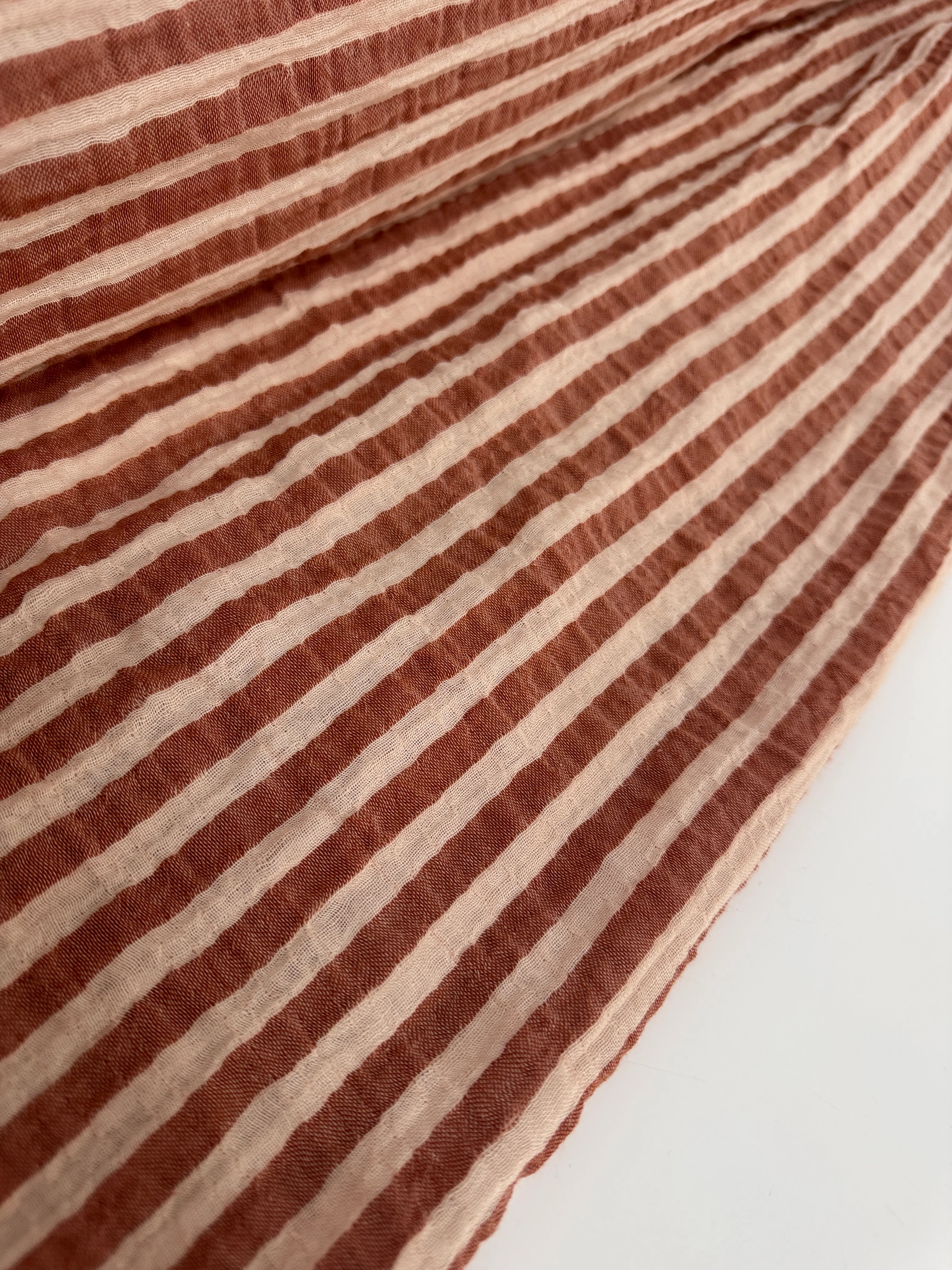  %100 Organik Pamuk Çift Katlı Müslin Kumaş | Çok Amaçlı | 1 Metre | En: 150cm - CKMUSCIZHKV