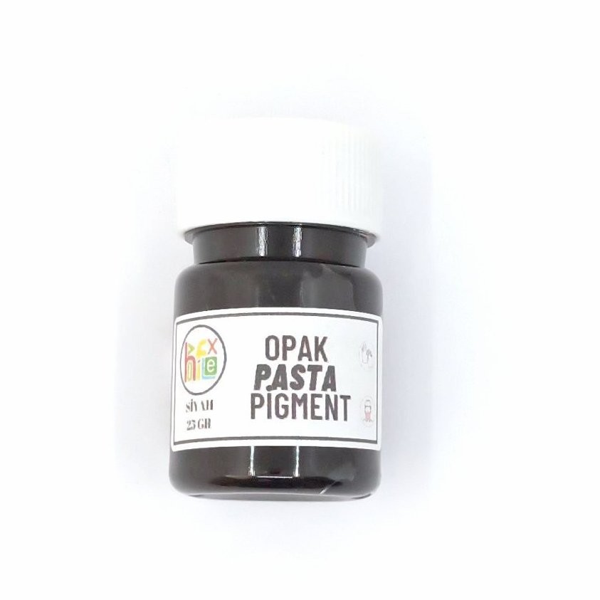 EPOKSİ REÇİNE OPAK PASTA PİGMENT BOYA SİYAH RENK 25 GR