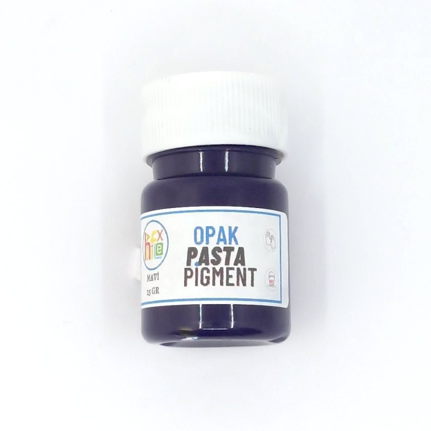 EPOKSİ REÇİNE OPAK PASTA PİGMENT BOYA MAVİ RENK 25 GR