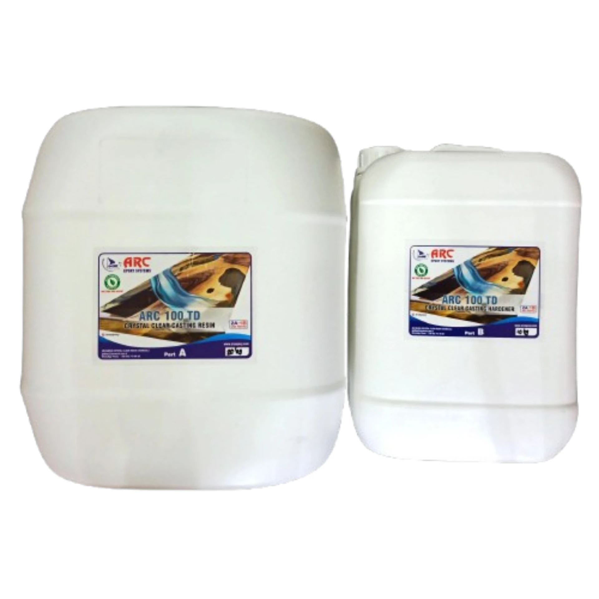 EPOKSİ REÇİNE  ULTRA ŞEFFAF KALIN DÖKÜM EPOKSİ SETİ ARC100 TD 30 KG SET